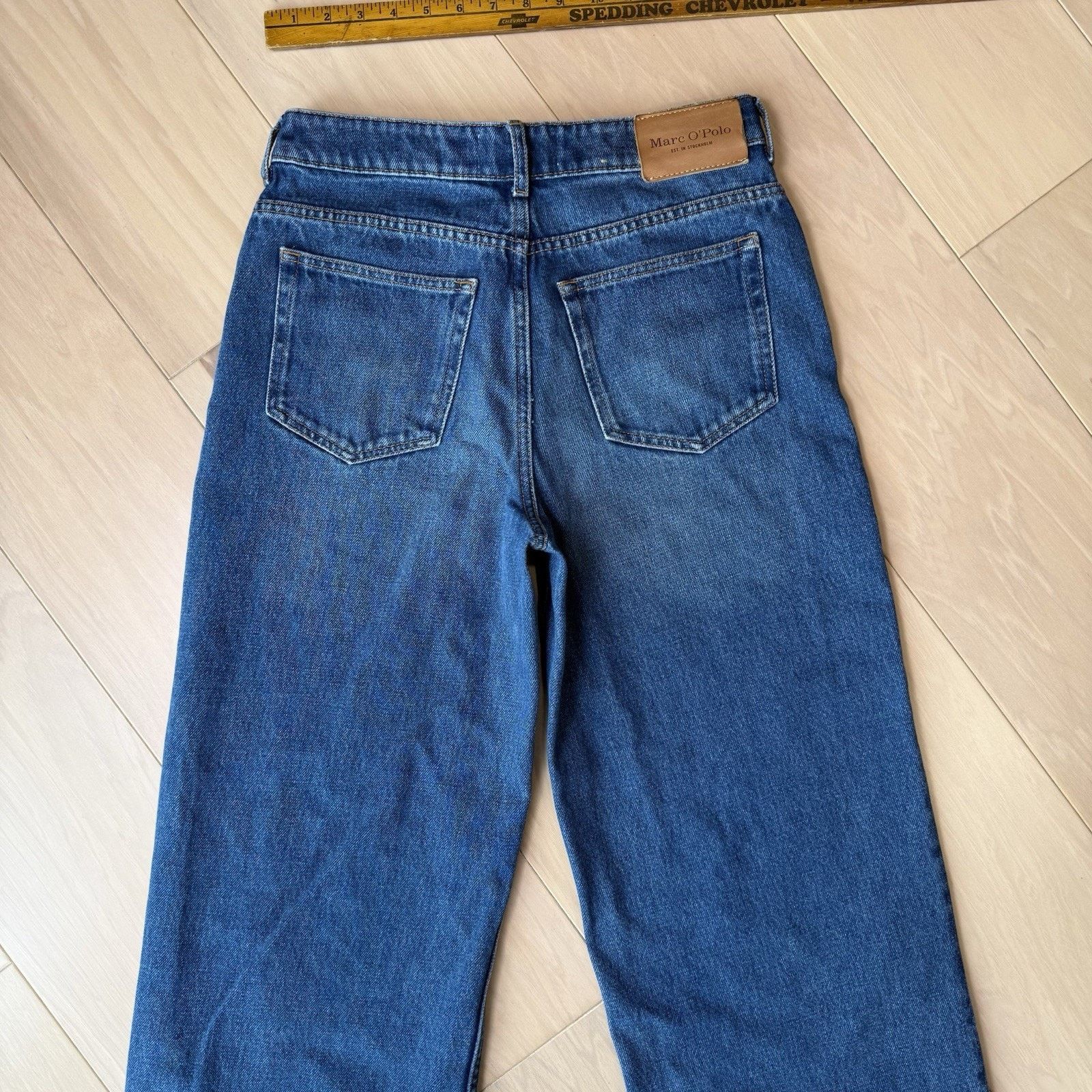 Marc O'Polo Marc O'Polo Sodra Jeans Women's 28 Blue Wide Leg High Rise Size 28" / US 6 / IT 42 - 10 Thumbnail