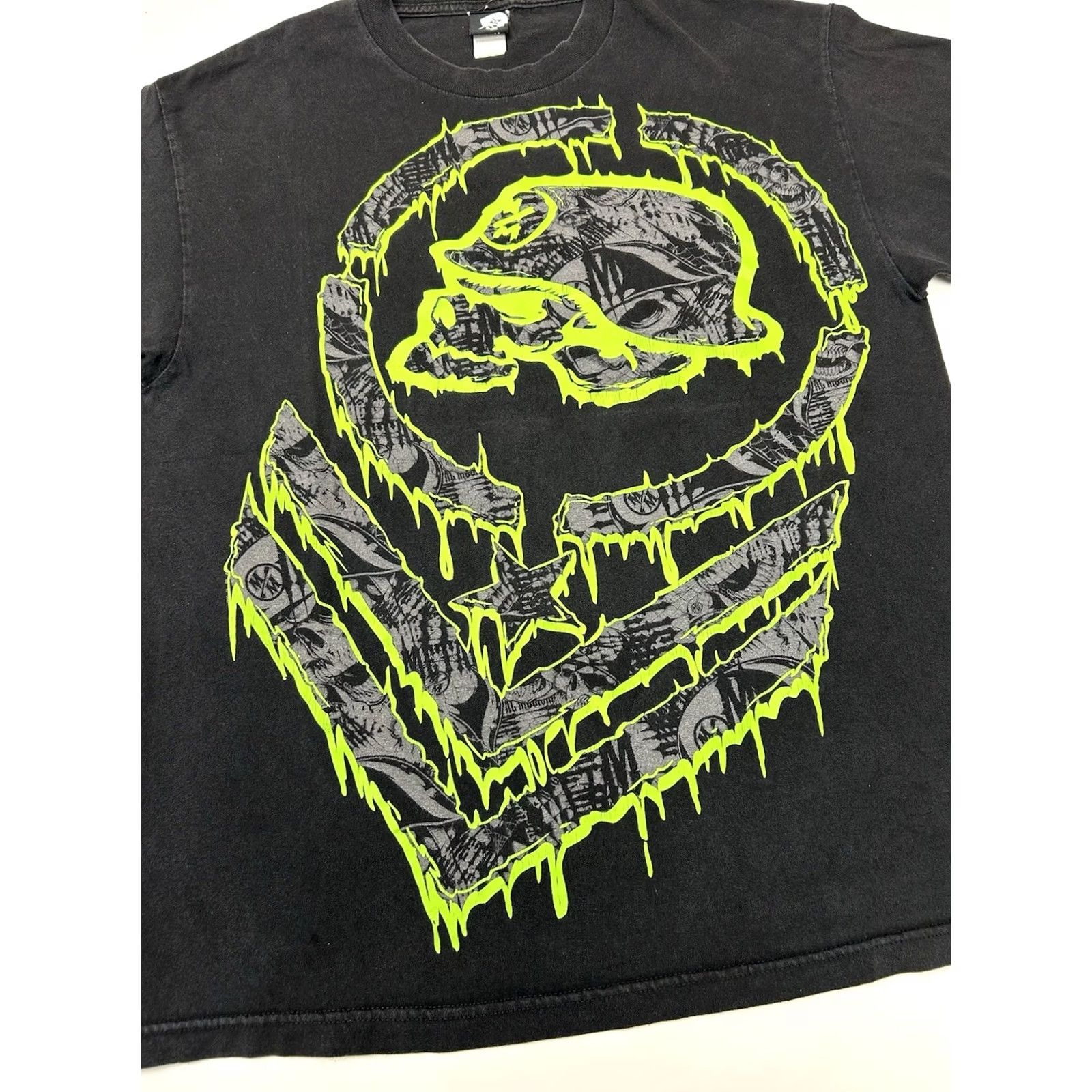 Metal Mulisha Vintage Metal Mulisha Skull Sergeant Motocross Dirt Biking Shirt Large 2000s Size US L / EU 52-54 / 3 - 2 Thumbnail