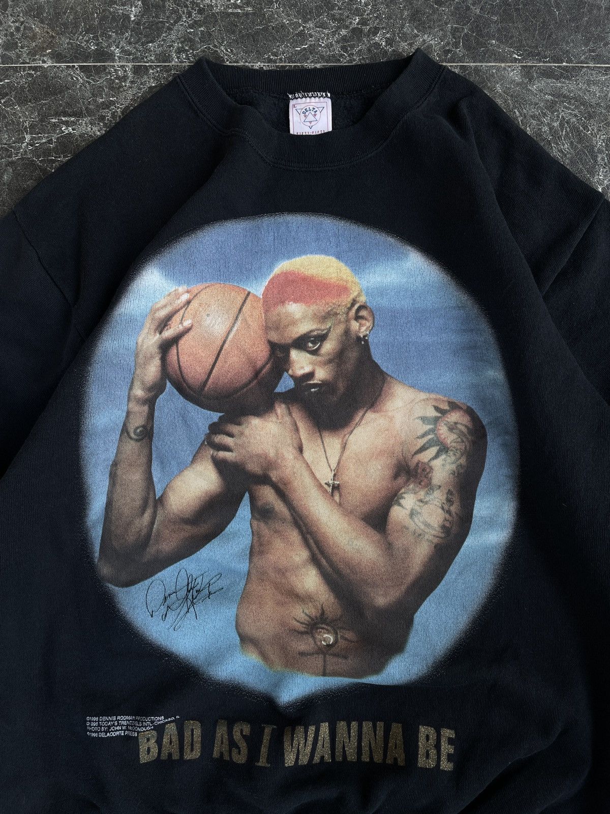 Nike Dennis Rodman sweatshirt vtg 1996’s Size US S / EU 44-46 / 1 - 2 Thumbnail