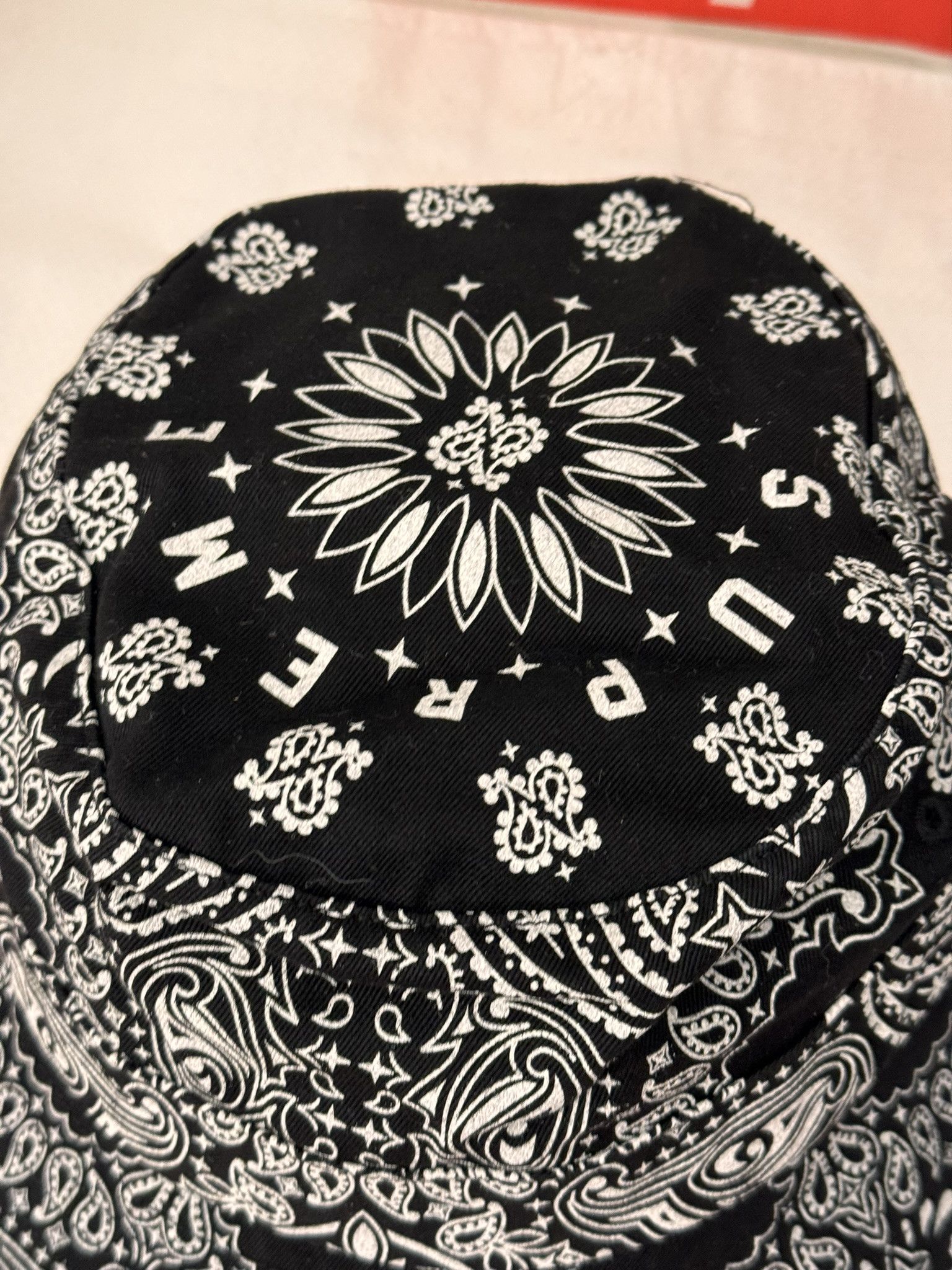 Supreme Bandana Crusher Black small/medium