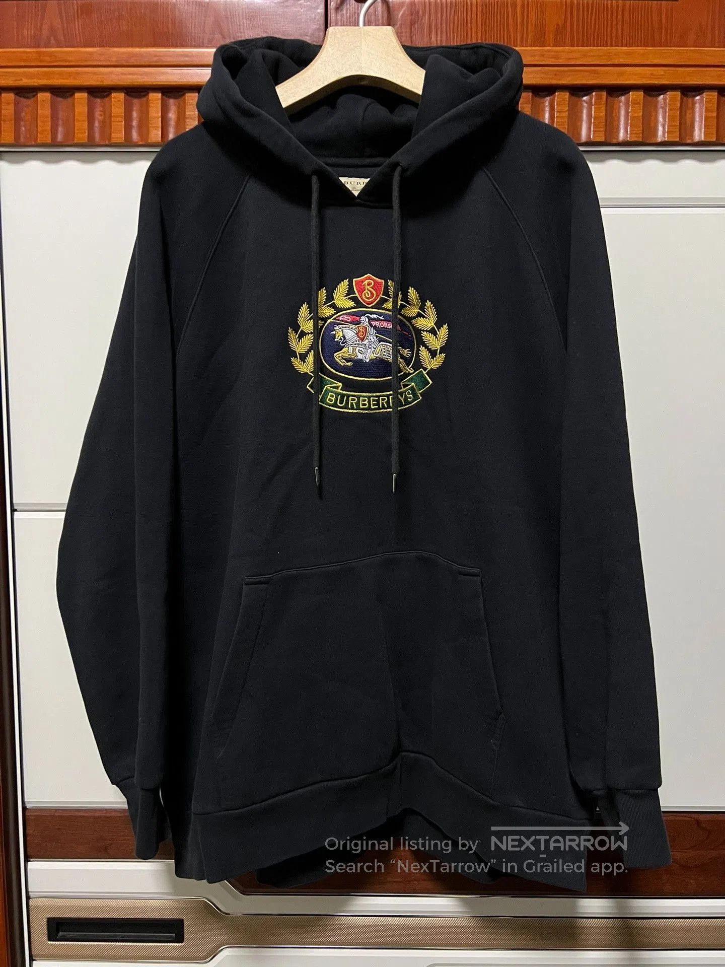 Burberry Burberry War Horse Embroidered Hoodie. Size US L / EU 52-54 / 3 - 1 Thumbnail