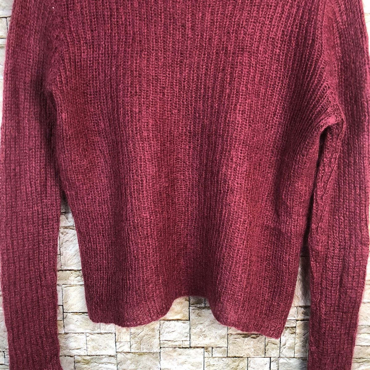 Homespun Knitwear × Japanese Brand Japanese Brand Marron Knitwear crop top vintage #A946 Size M / US 6-8 / IT 42-44 - 6 Thumbnail