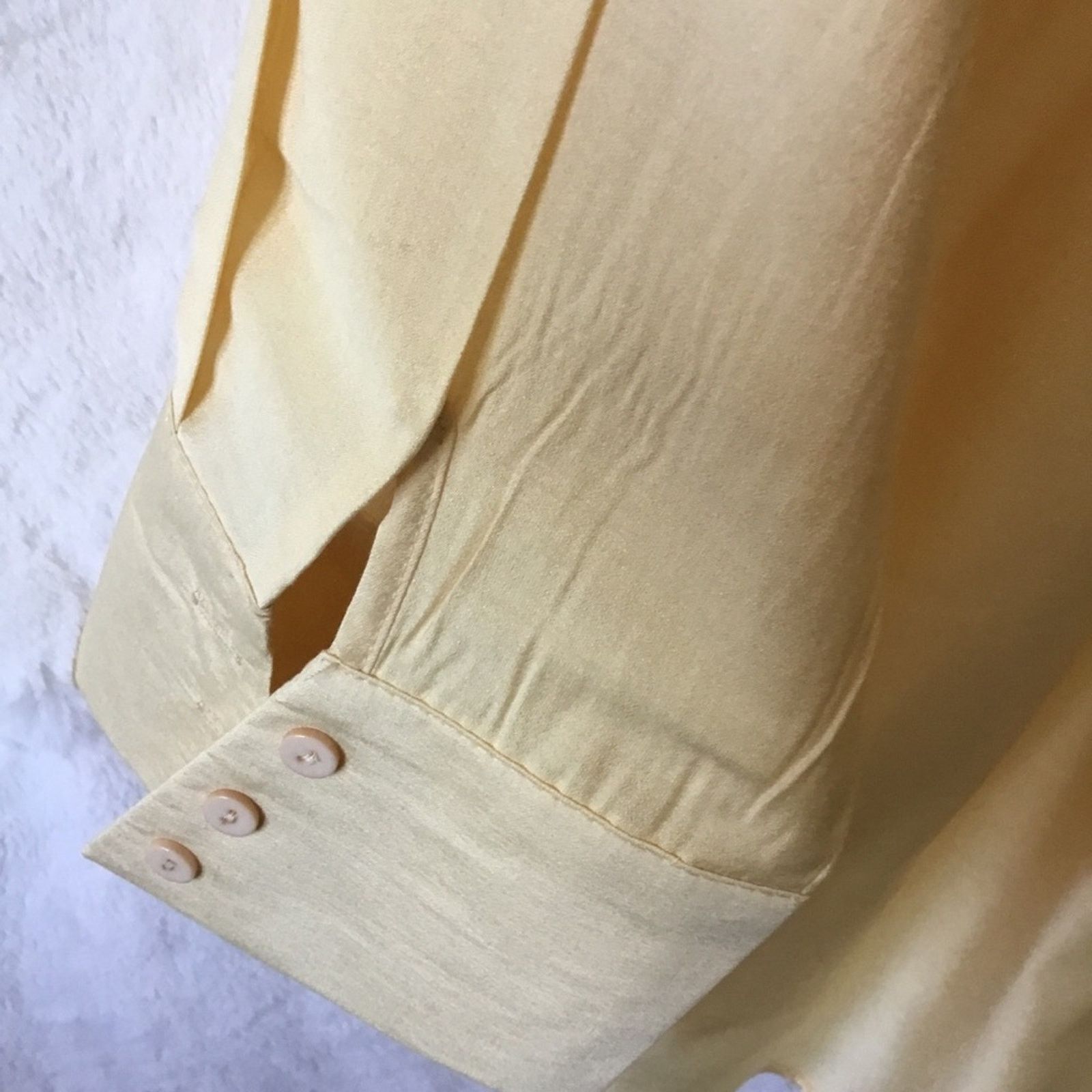 Other With.It Yellow Long-Sleeve Button Shirt Size ONE SIZE - 12 Thumbnail