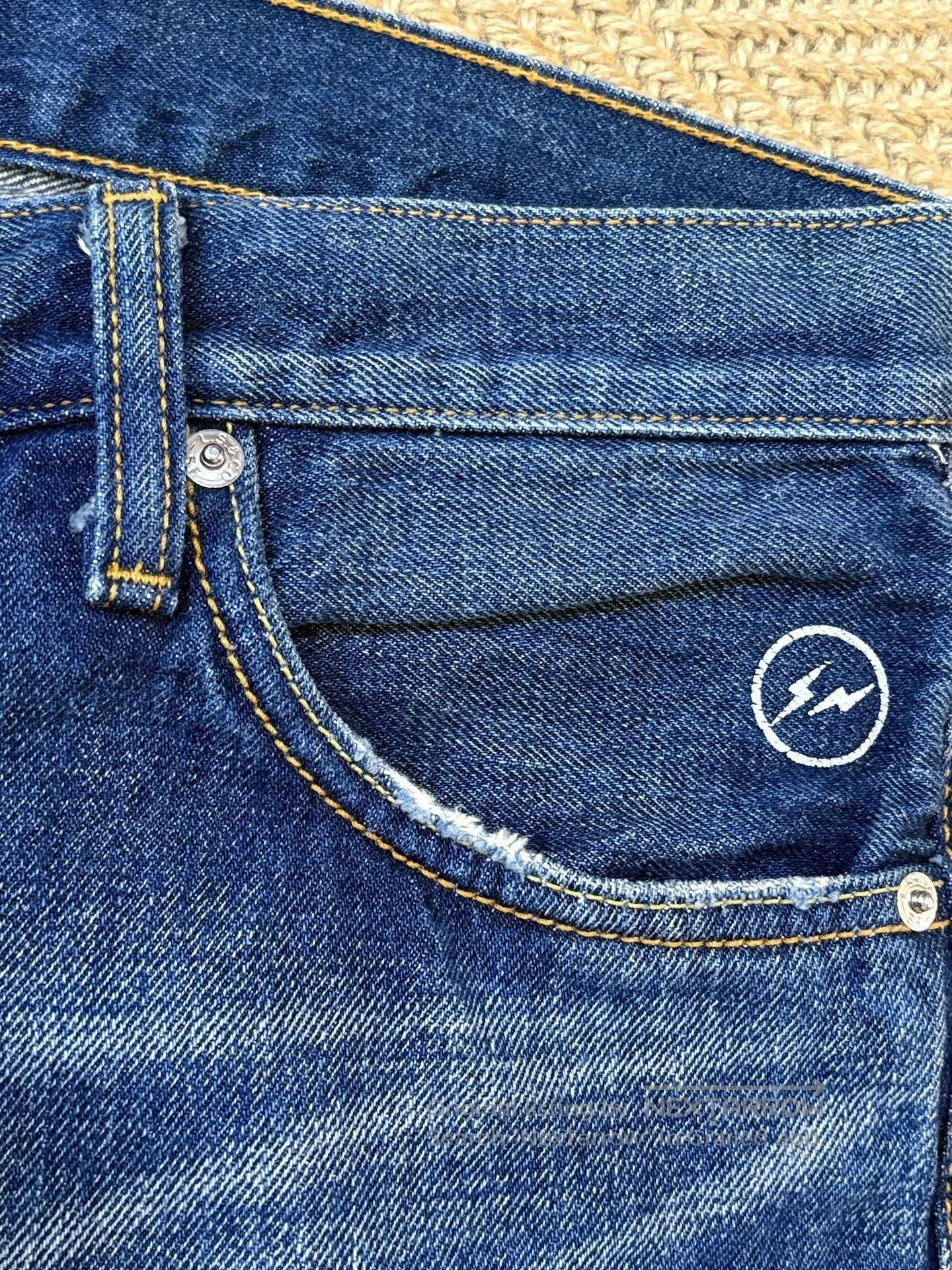 Levi's Levi's Fenom Lightning Heavy Washed Jeans. Size US 32 / EU 48 - 3 Thumbnail