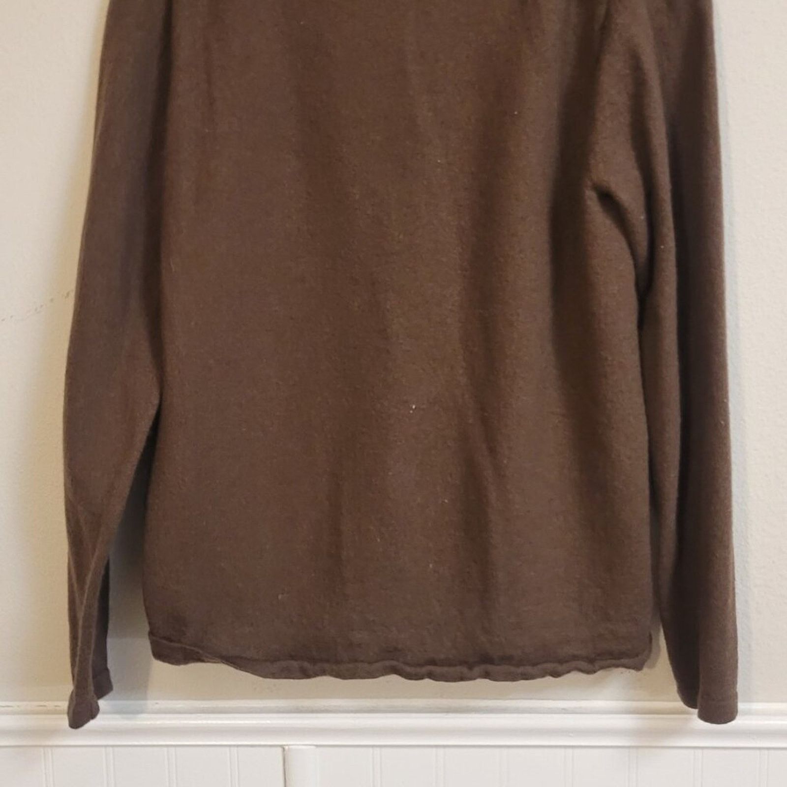 Common Projects The Commons Wool Sweater Brown - Size L (Runs Smaller) Size US L / EU 52-54 / 3 - 5 Thumbnail