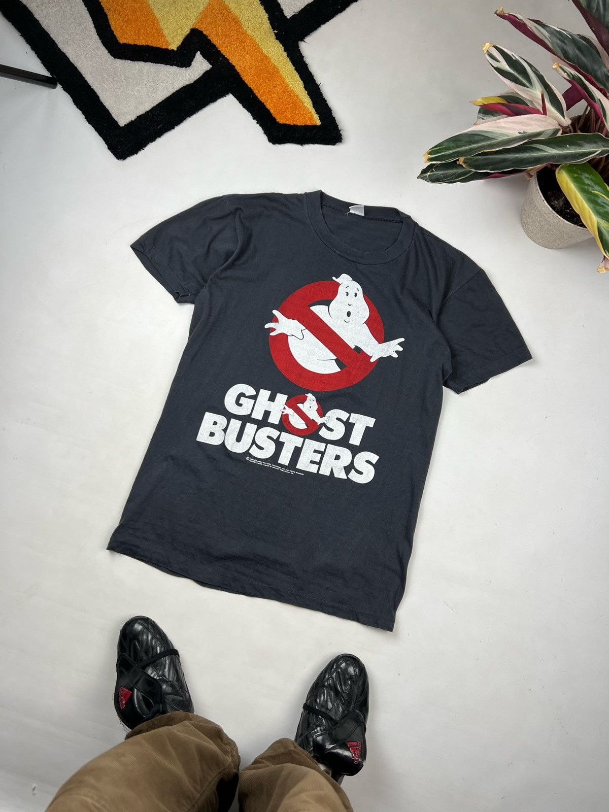 Vintage Vintage 80s ghost busters Movie Promo graphic t shirt rare Size US L / EU 52-54 / 3 - 3 Thumbnail