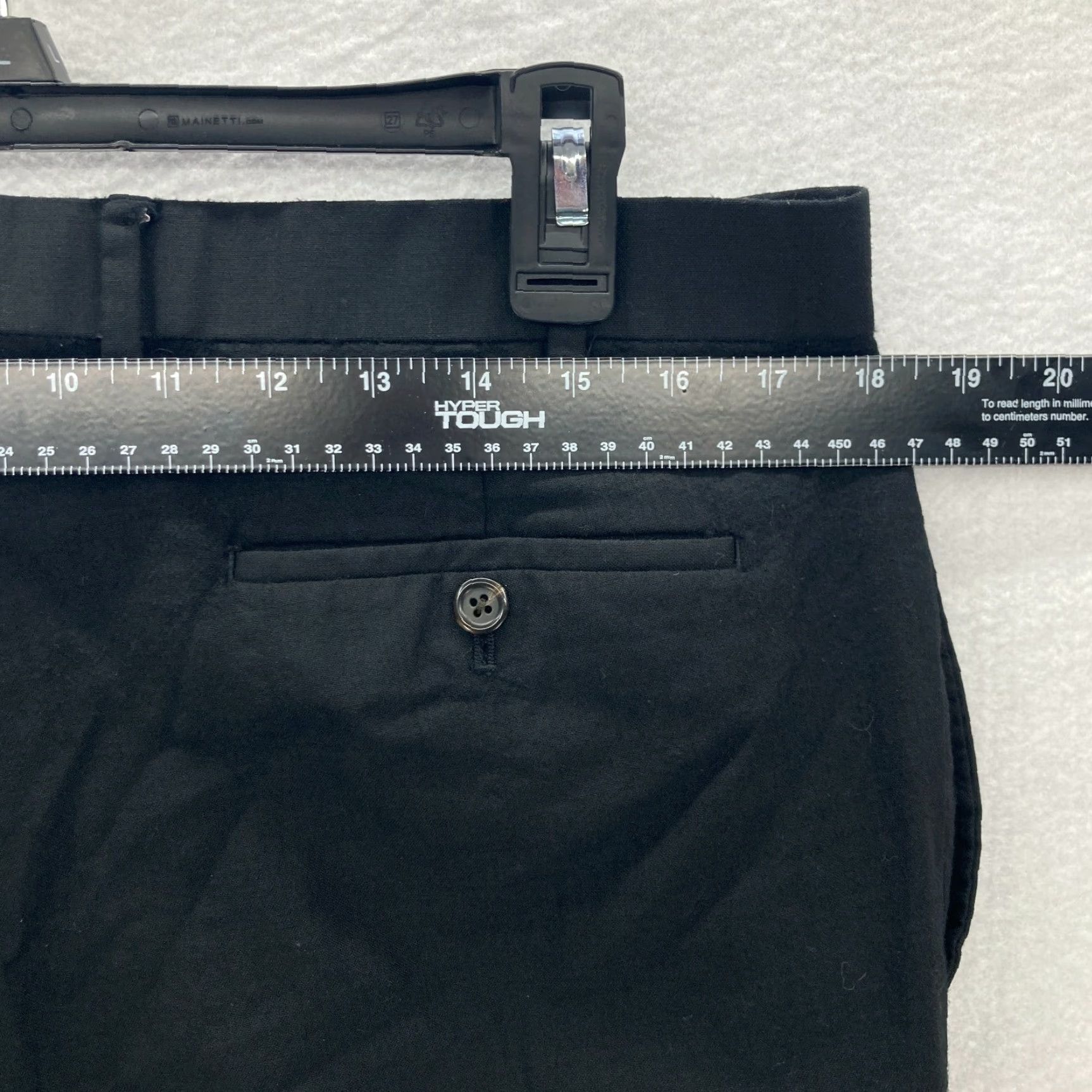 Ralph Lauren Lauren Ralph Lauren Mens Total Comfort Pants 36x30 Black Wool Blend Flat Front 5-Pocket Design Bagged Mens Shoes? Size US 36 / EU 52 - 6 Thumbnail