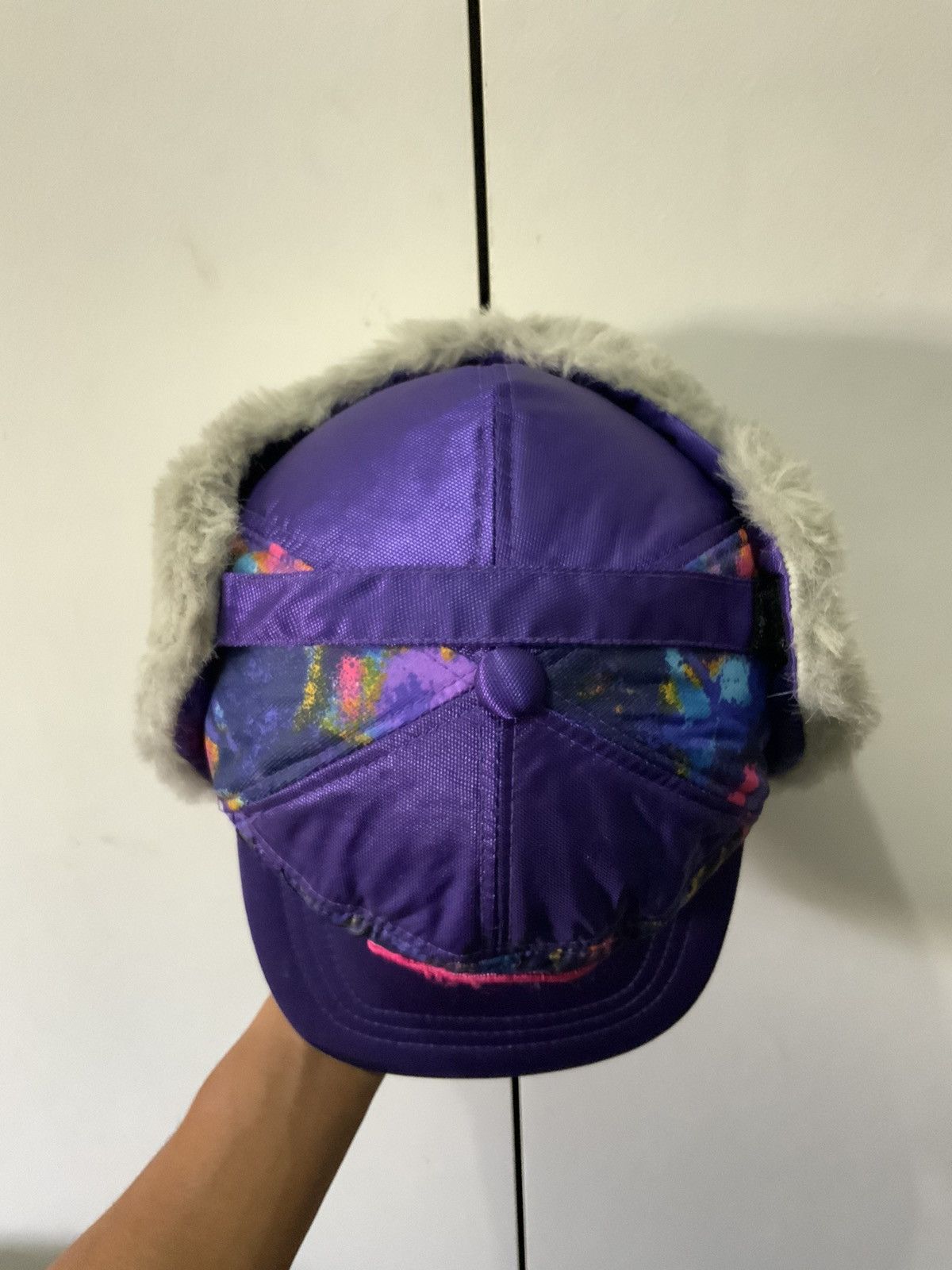 Hat Club Eagle Flight Mohair Fur Ski Hat Size ONE SIZE - 6 Thumbnail