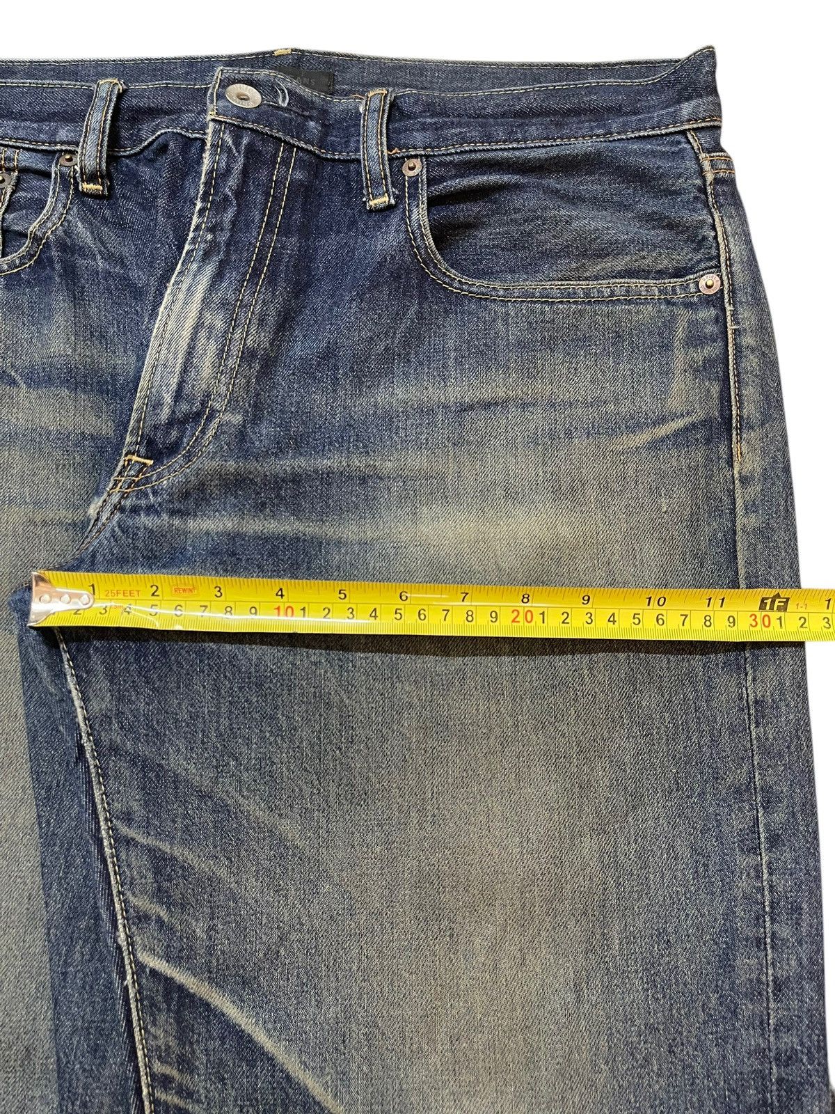 Uniqlo Vintage Japanese Uniqlo Mud Wash Style Baggy Jeans Size US 35 - 15 Thumbnail