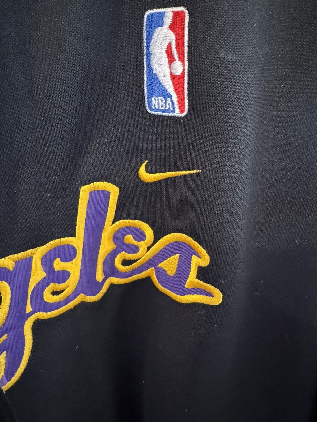 Nike Los Angeles Lakers Nike Men Size XXL Black Shooting Shirt Size US XXL / EU 58 / 5 - 3 Thumbnail