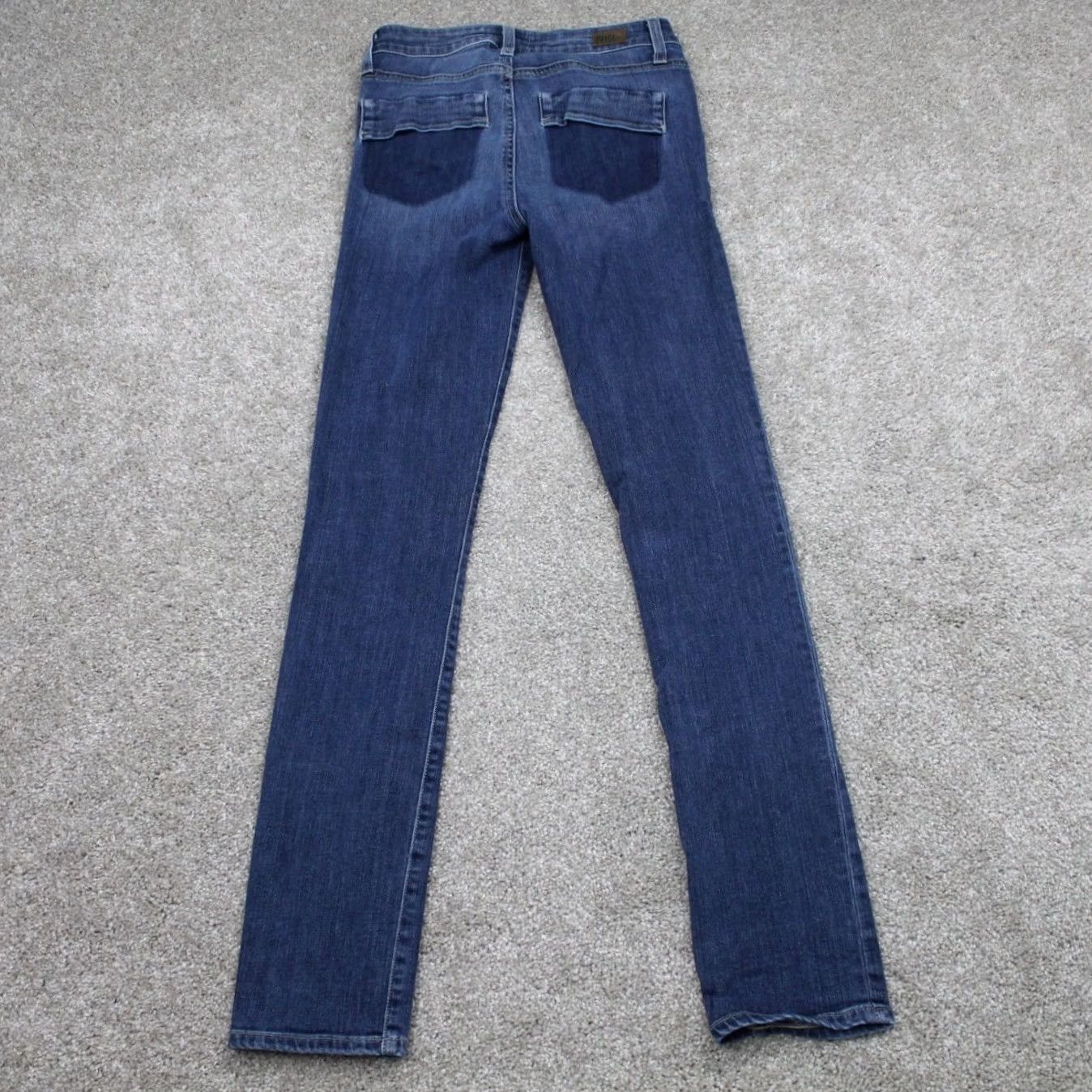 Paige Paige Izzy Jeans Womens 23 Blue Cropped Ankle Stretch Denim w/ 29" inseam Jeans Regular 90s Womens Blue Paige Izzy Size 40" / US 18 - 6 Thumbnail
