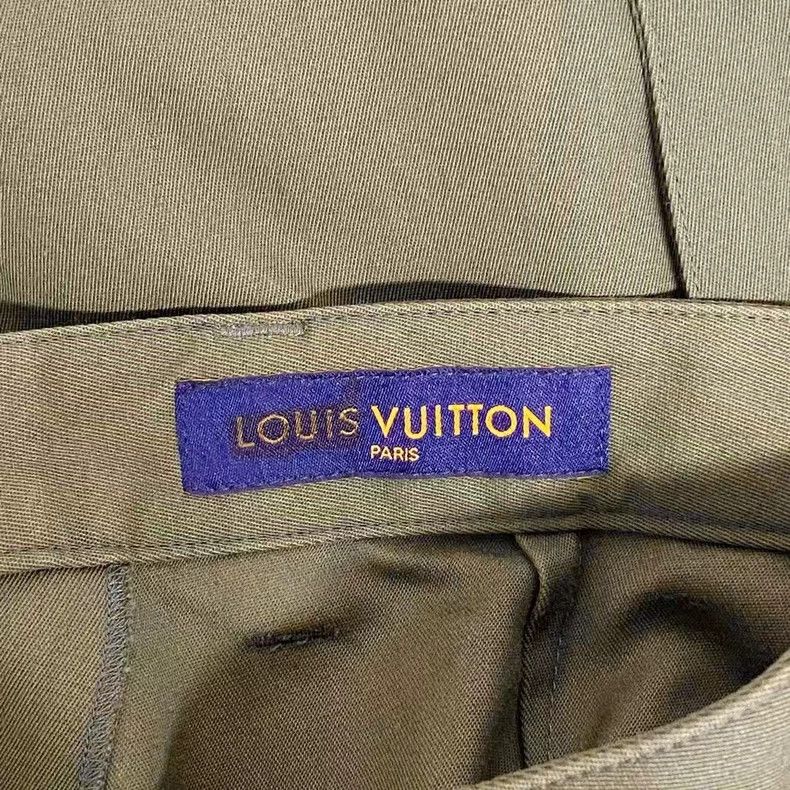 Louis Vuitton Louis Vuitton Trousers Pin logo Jacquard pattern Metal log Size US 42 / EU 58 - 3 Thumbnail
