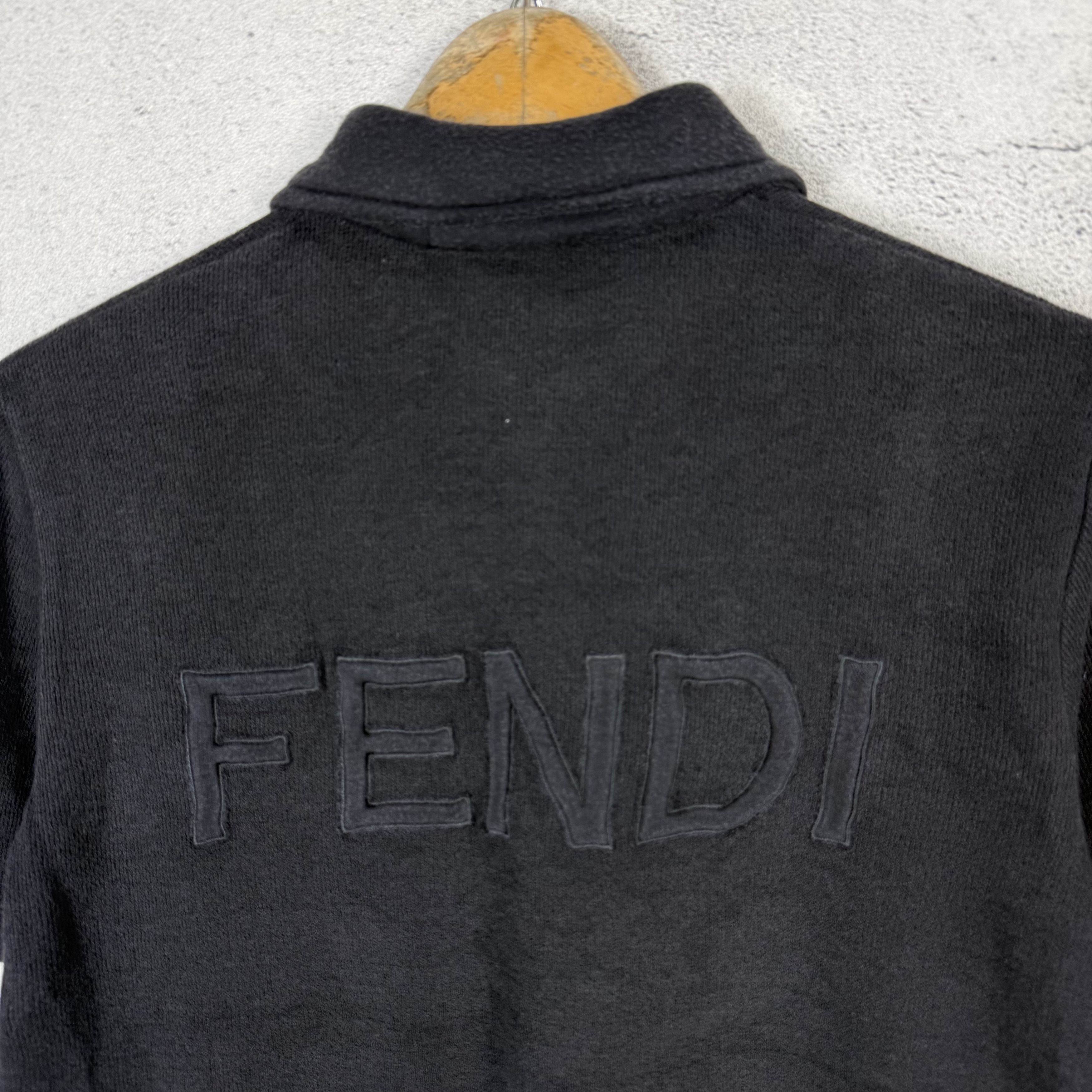 Fendi Vintage Fendi Knit Polo Size S / US 4 / IT 40 - 4 Thumbnail