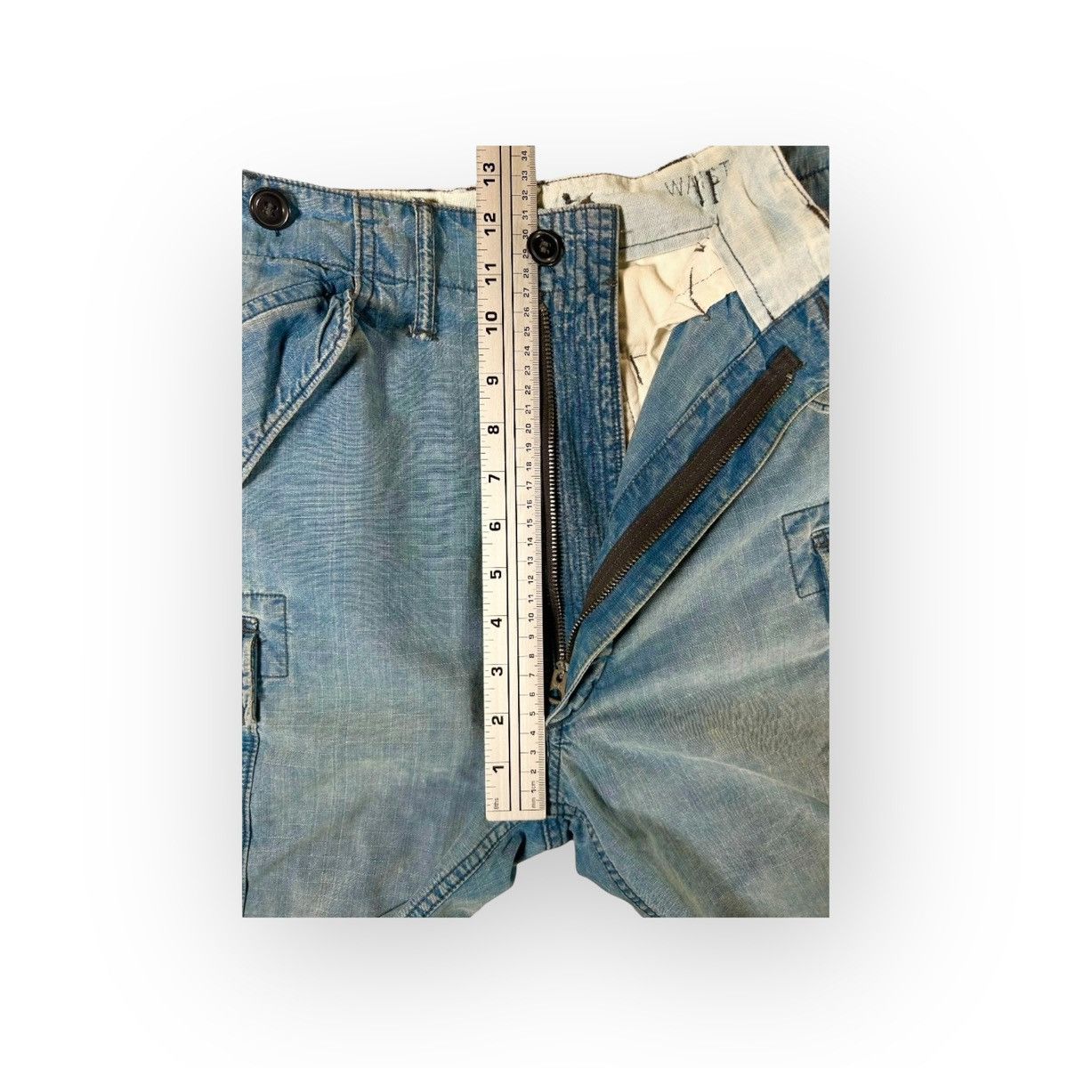 Polo Ralph Lauren Ralph Lauren Indigo Mercantile Ripstop Cargo Short Size US 33 - 17 Thumbnail