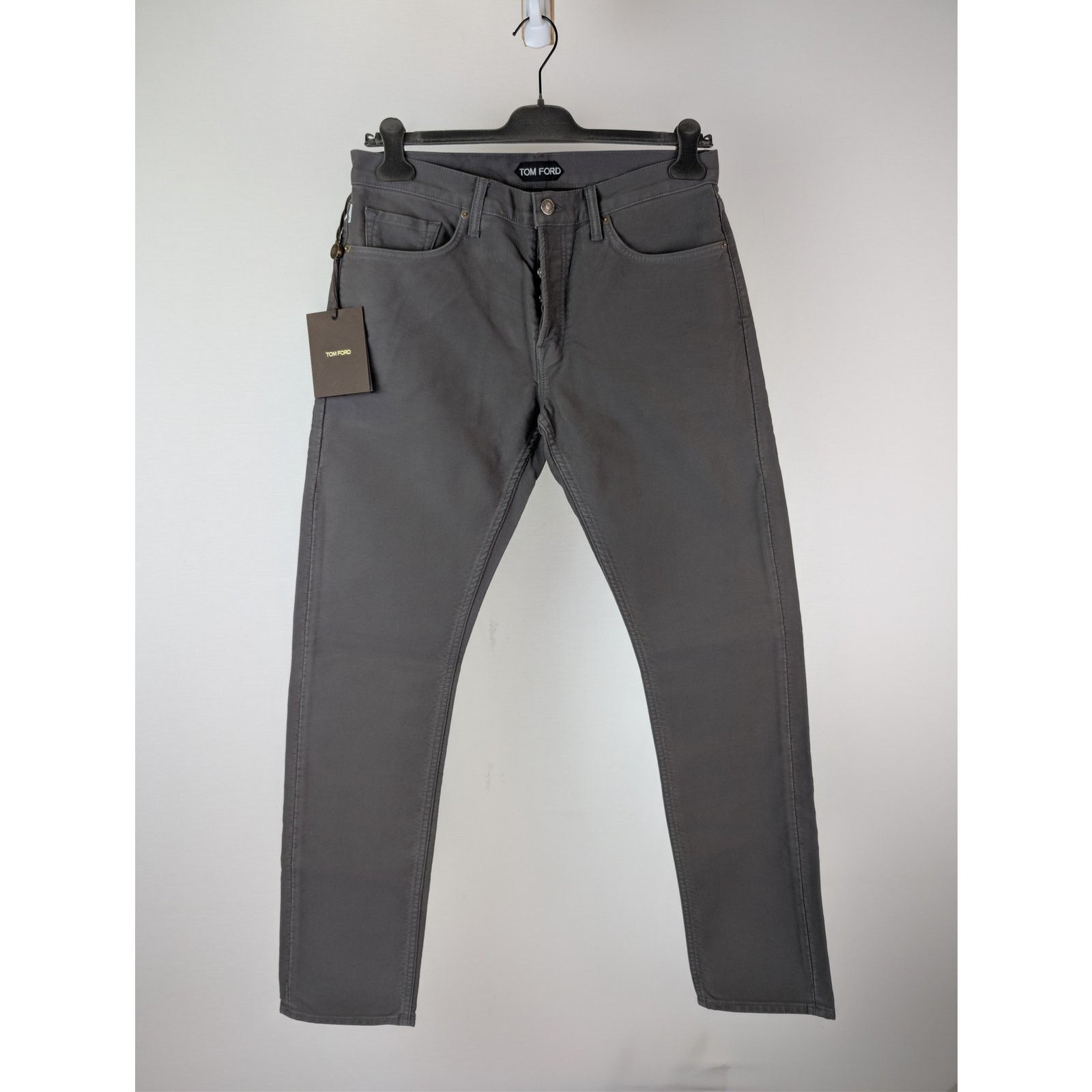 Tom Ford o1rshd1 Slim Fit Denim Jeans in Grey Size US 34 / EU 50 - 1 Thumbnail