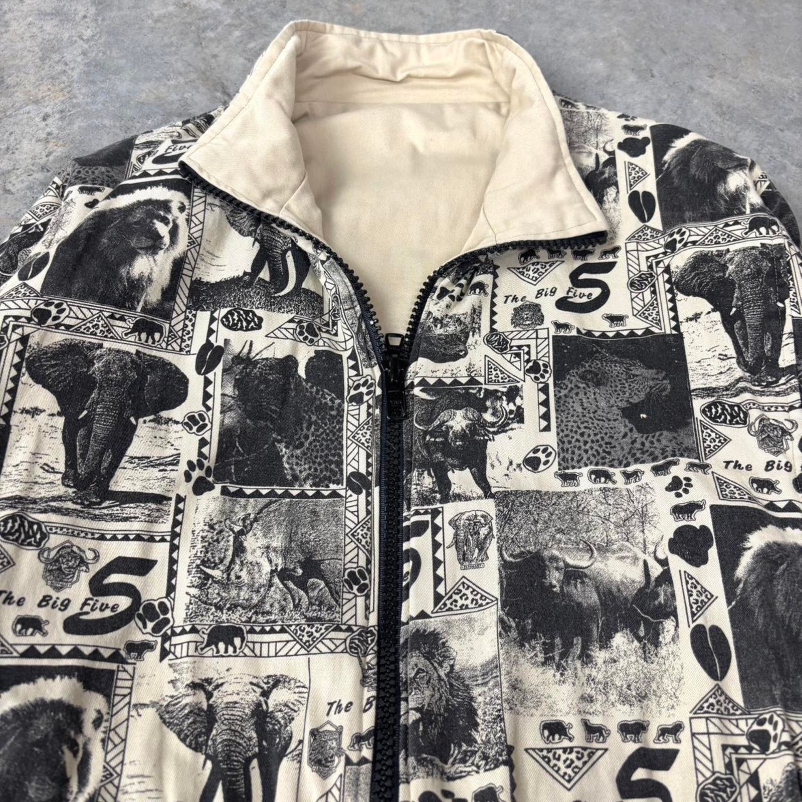 Vintage 90s Reversible Detroit Style Jacket Size US L / EU 52-54 / 3 - 2 Thumbnail