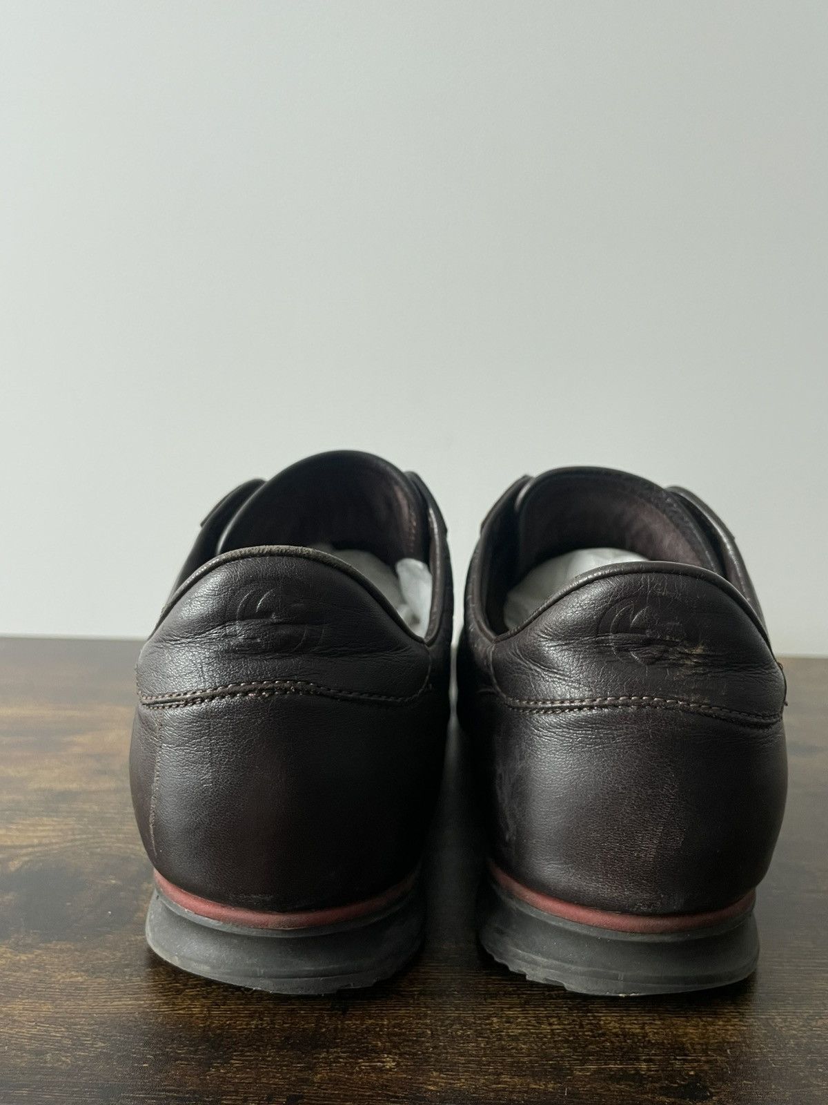 Gucci Gucci Brown Monogram GG Leather Shoes Size US 9 / EU 42 - 5 Thumbnail