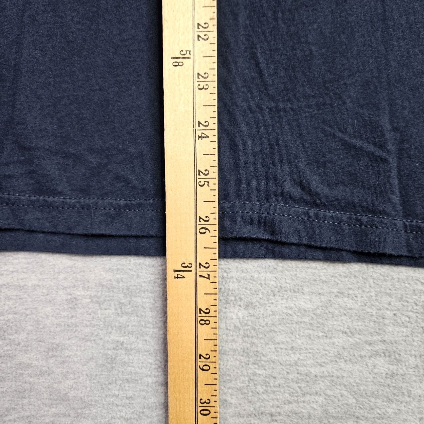 Vintage Wohven Navy blue Long Sleeve Crew Neck T-Shirt Men L Regular Cotton Logo Modern Basic Shirt Size US L / EU 52-54 / 3 - 4 Thumbnail