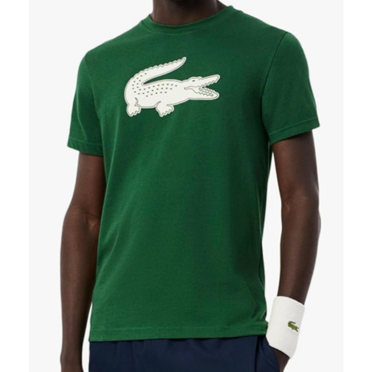Lacoste Lacoste Men's Regular-fit Ultra Dry Graphic T-Shirt L Size US L / EU 52-54 / 3 - 1 Thumbnail