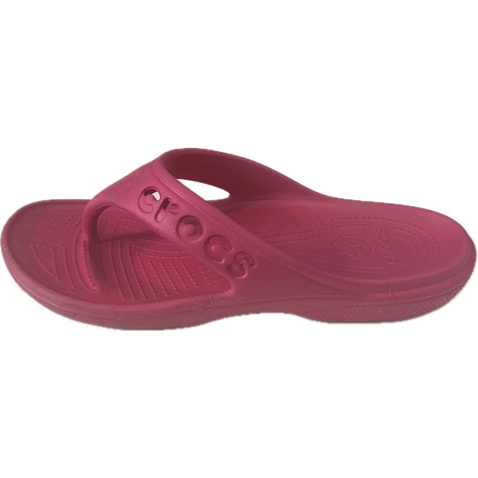 Crocs CROCS Baya Thong Flip Flop Sandals Pink Mens 8 Womens 10 Size US 10 / IT 40 - 3 Thumbnail