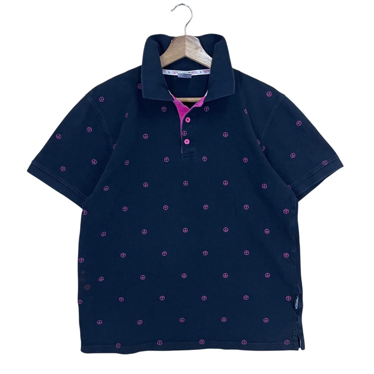 Japanese Brand AB TECH POLO SHIRTS Size US M / EU 48-50 / 2 - 1 Thumbnail