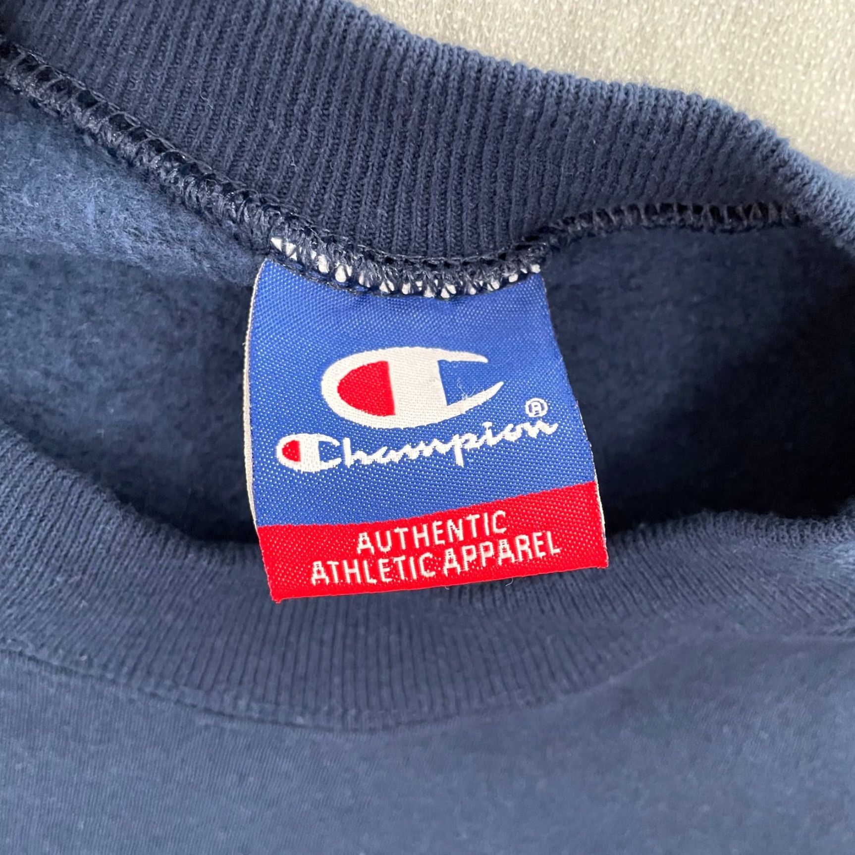 Champion VINTAGE Champion Air Force Sweater Pullover Long Sleeve Fleece Blue XL Mens Military Military Logo Retro Size US XL / EU 56 / 4 - 7 Thumbnail