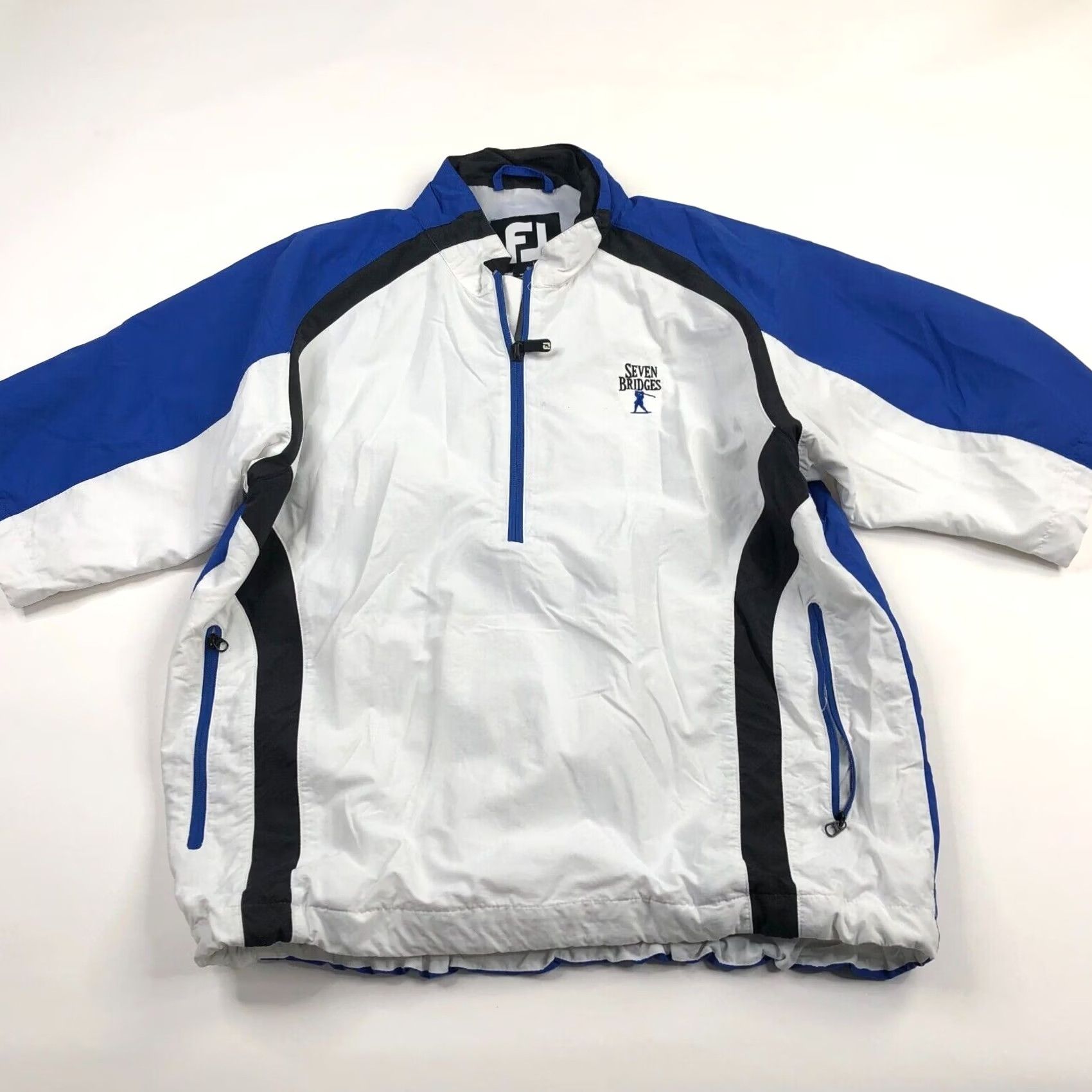 Footjoy Footjoy Pullover Small Men's Quarter Zip THIN No Stretch Short Sleeve Size US S / EU 44-46 / 1 - 2 Thumbnail