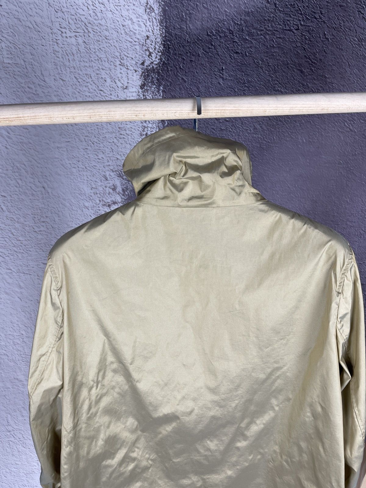 Jil Sander Jil Sander golden nylon shimmer jacket size 38 Size XS / US 0-2 / IT 36-38 - 20 Thumbnail
