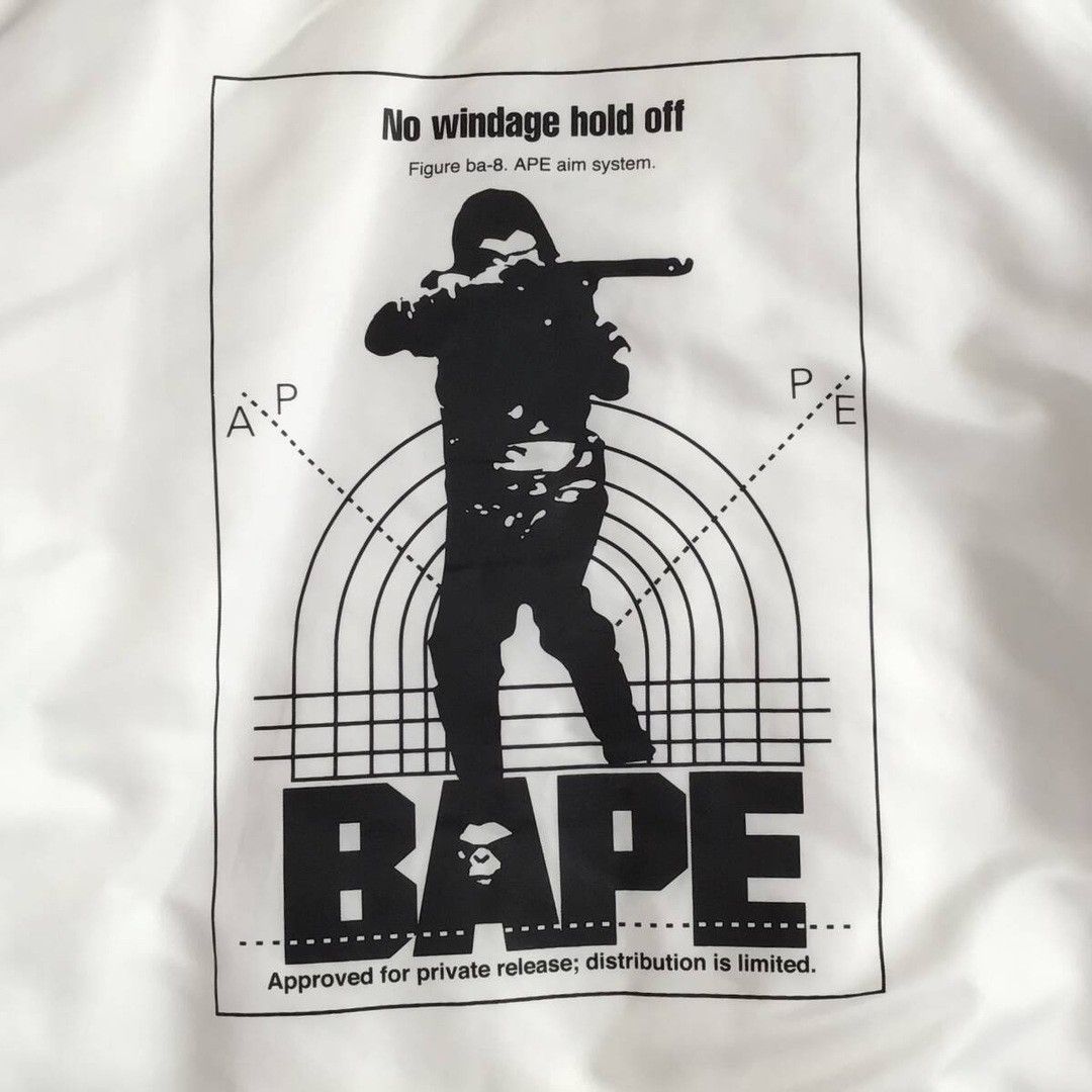 Bape BAPE HUNTING MA-1 Bomber Jacket a bathing ape Blue camo Size US M / EU 48-50 / 2 - 3 Thumbnail