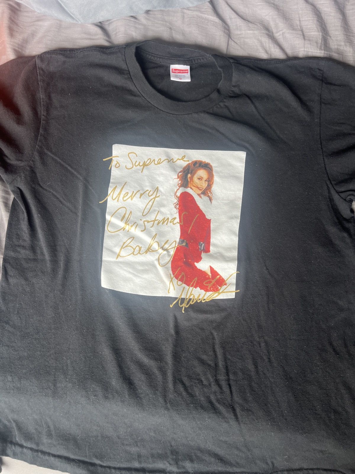 Supreme Mariah Carey Supreme Christmas Tee Size US M / EU 48-50 / 2 - 1 Preview