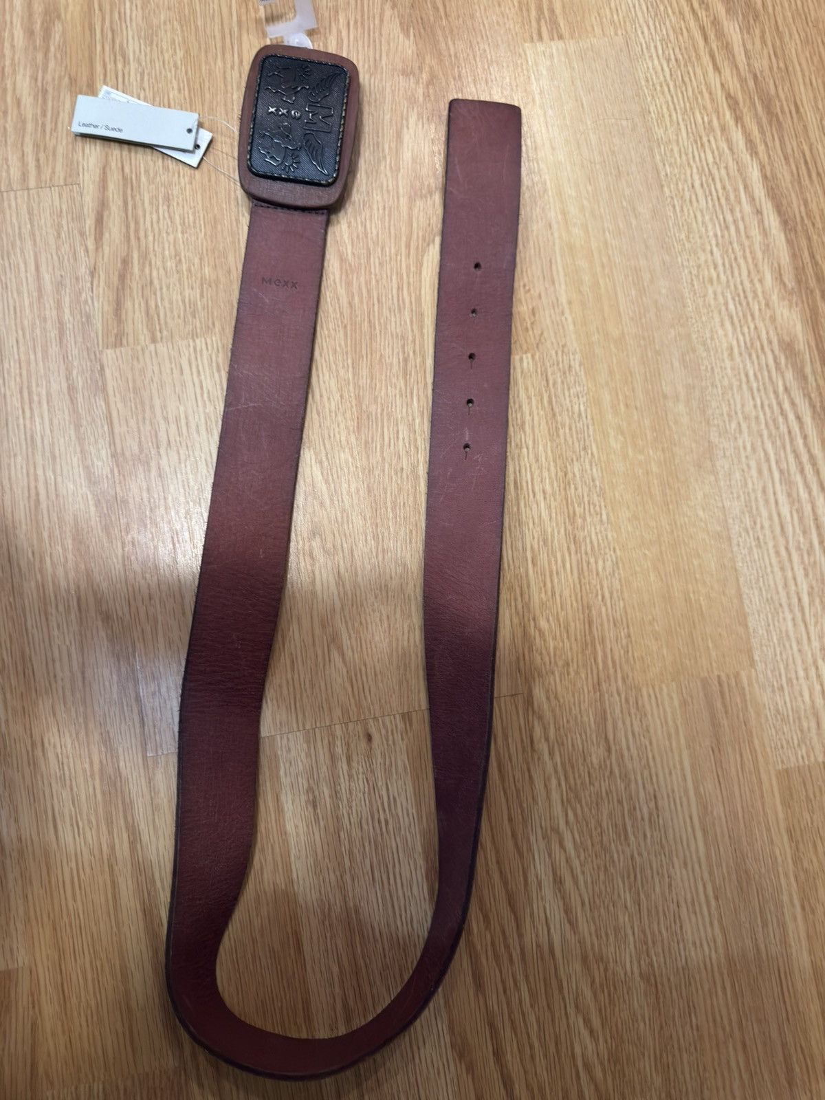 Mexx Vintage Mexx Leather Belt. 90s Size ONE SIZE - 3 Thumbnail