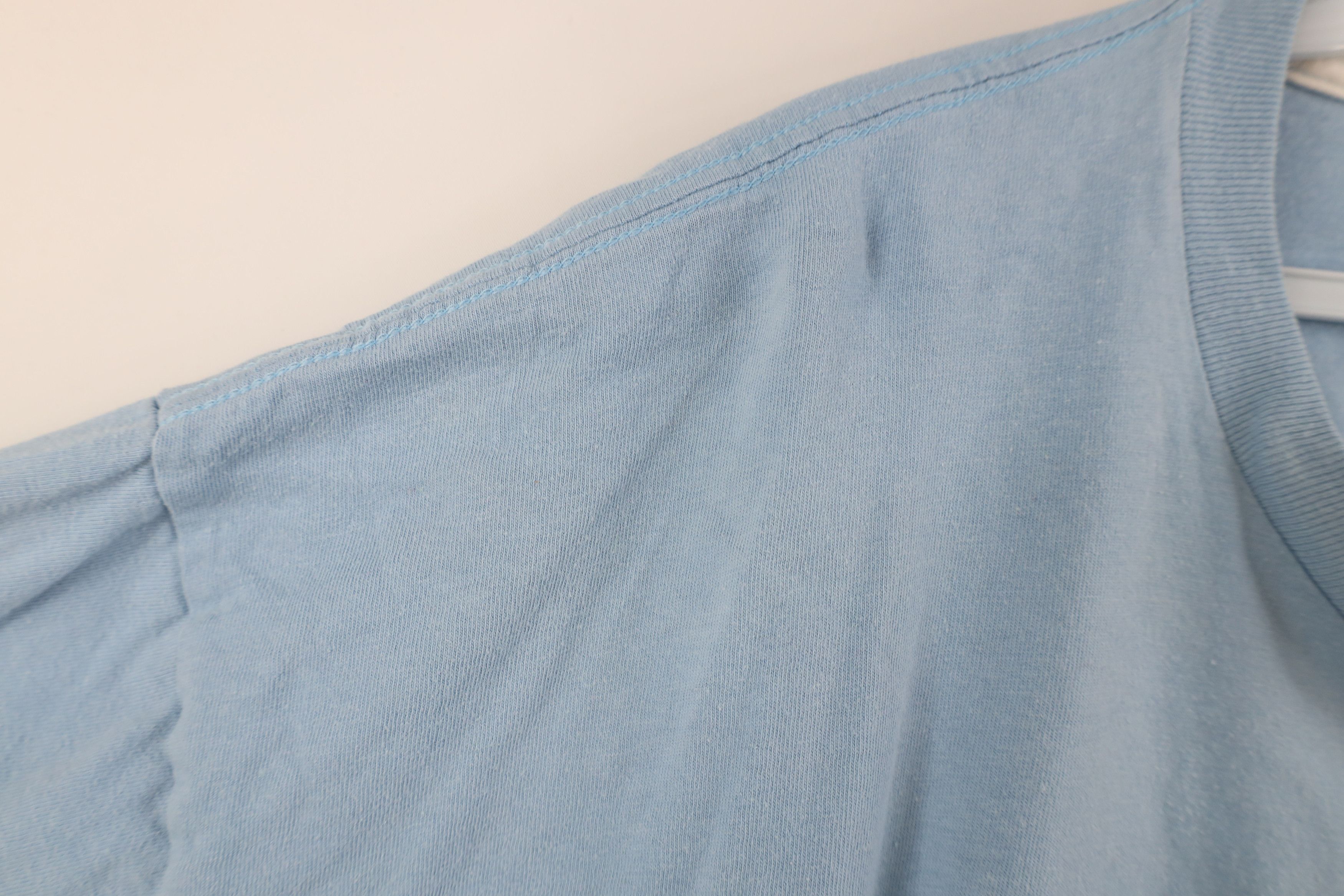 Nike Vintage Nike Scott Mini Swoosh T-Shirt Carolina Blue Cotton Size US XXL / EU 58 / 5 - 7 Thumbnail