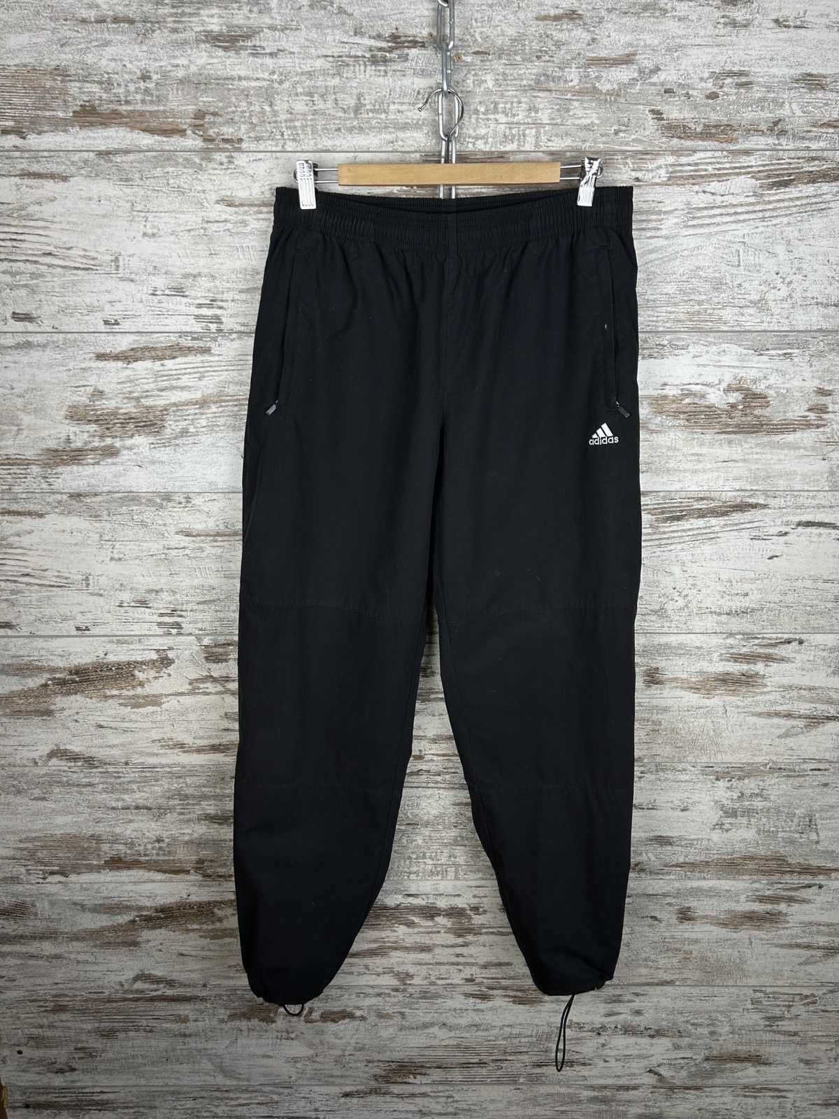 Adidas × Vintage Mens Vintage Adidas joggers drill pants y2k rare streetwear Size US 32 / EU 48 - 2 Thumbnail