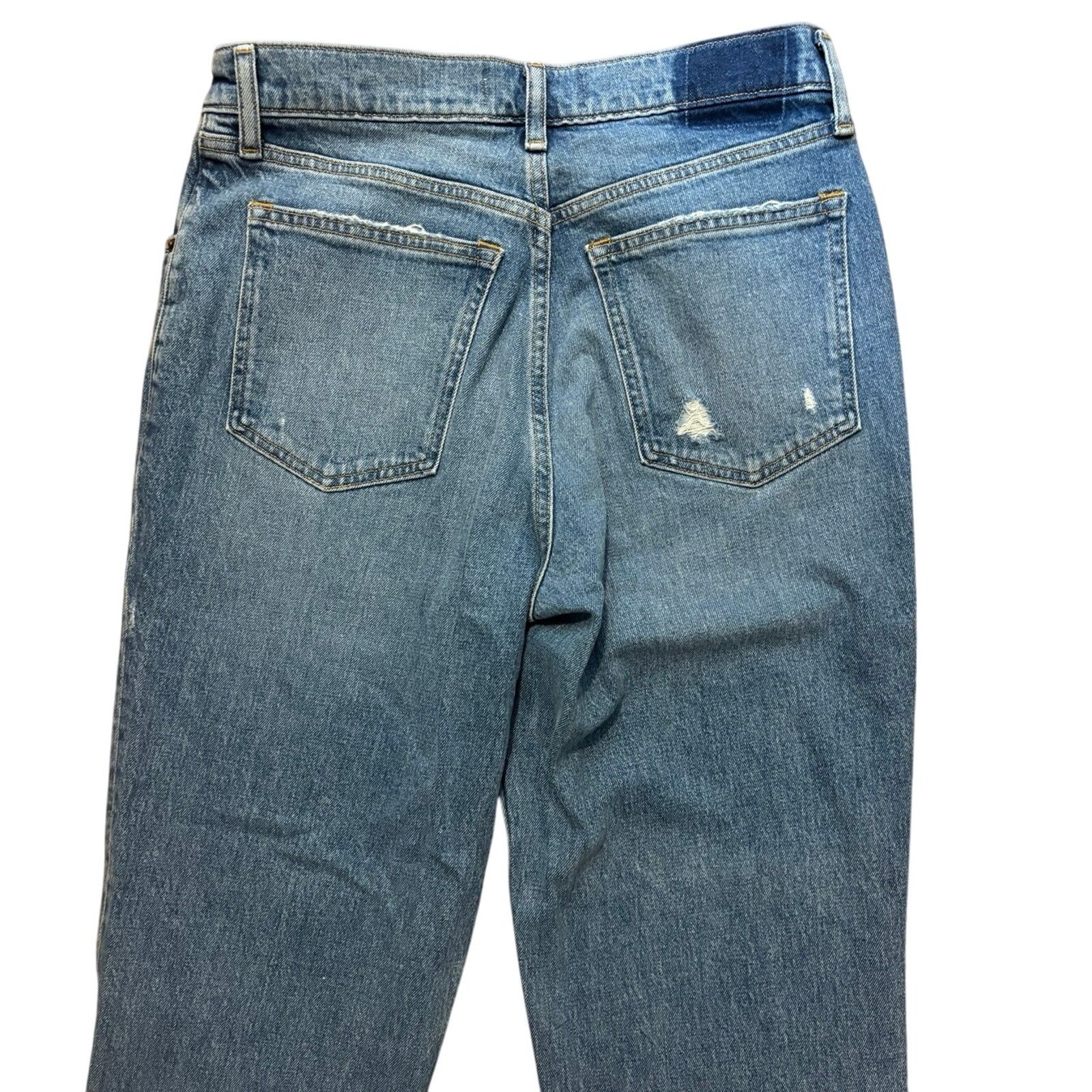 Abercrombie & Fitch NWT Abercrombie & Fitch The 90’s Straight Low Rise Jean 8R Size 30" / US 8 / IT 44 - 5 Thumbnail