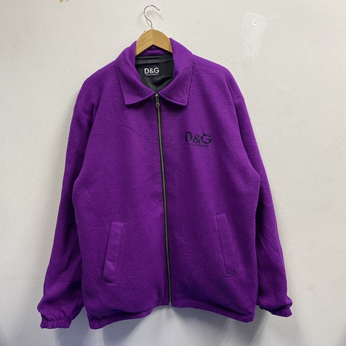 Dolce & Gabbana Vintage Dolce & Gabbana Reversible Fleece Jacket Size US XL / EU 56 / 4 - 3 Thumbnail