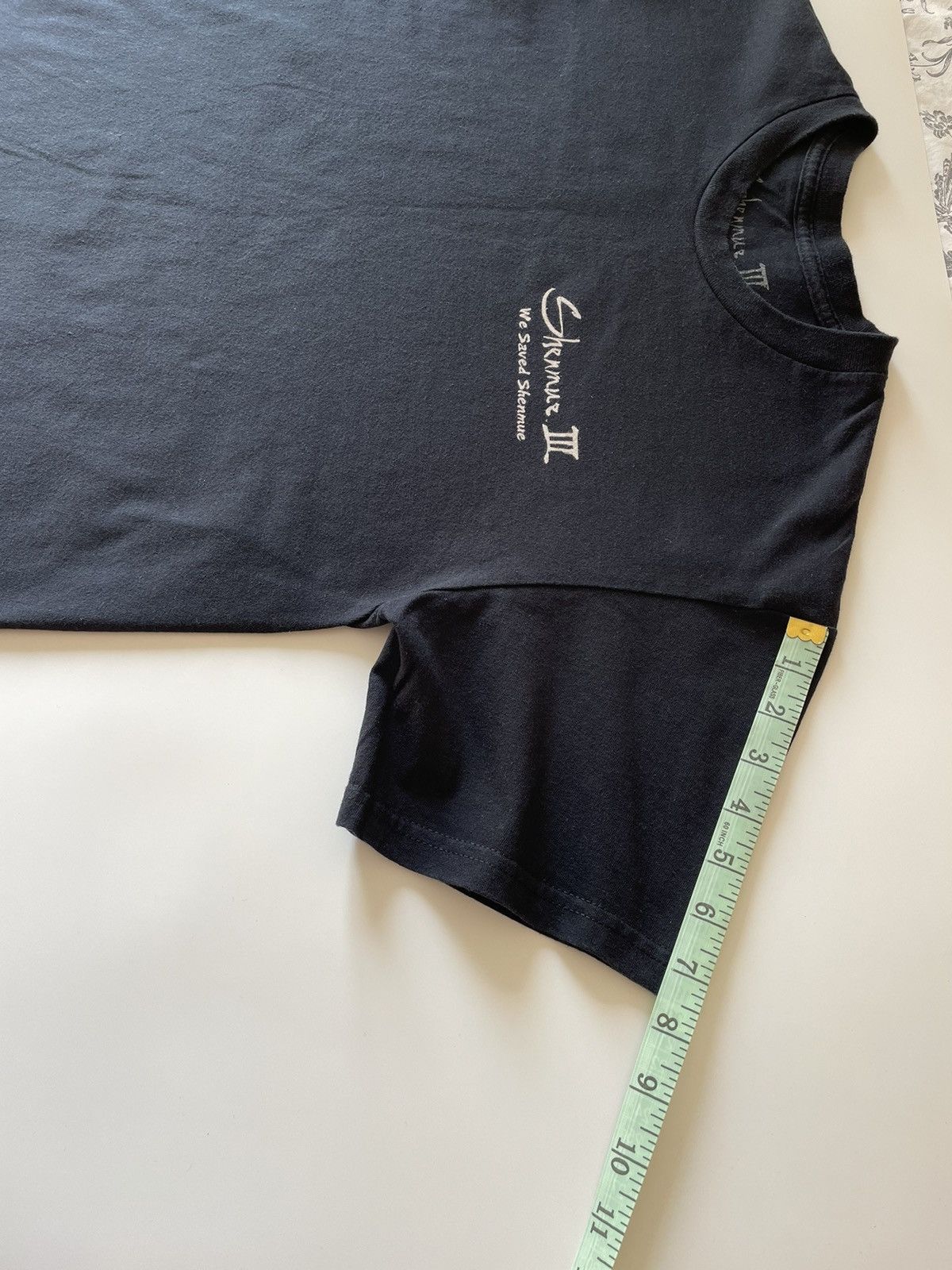 Japanese Brand × Nintendo × Vintage RARE Shenmue III We Saved SEGA Japan Official Promo Tshirt Size US M / EU 48-50 / 2 - 10 Thumbnail