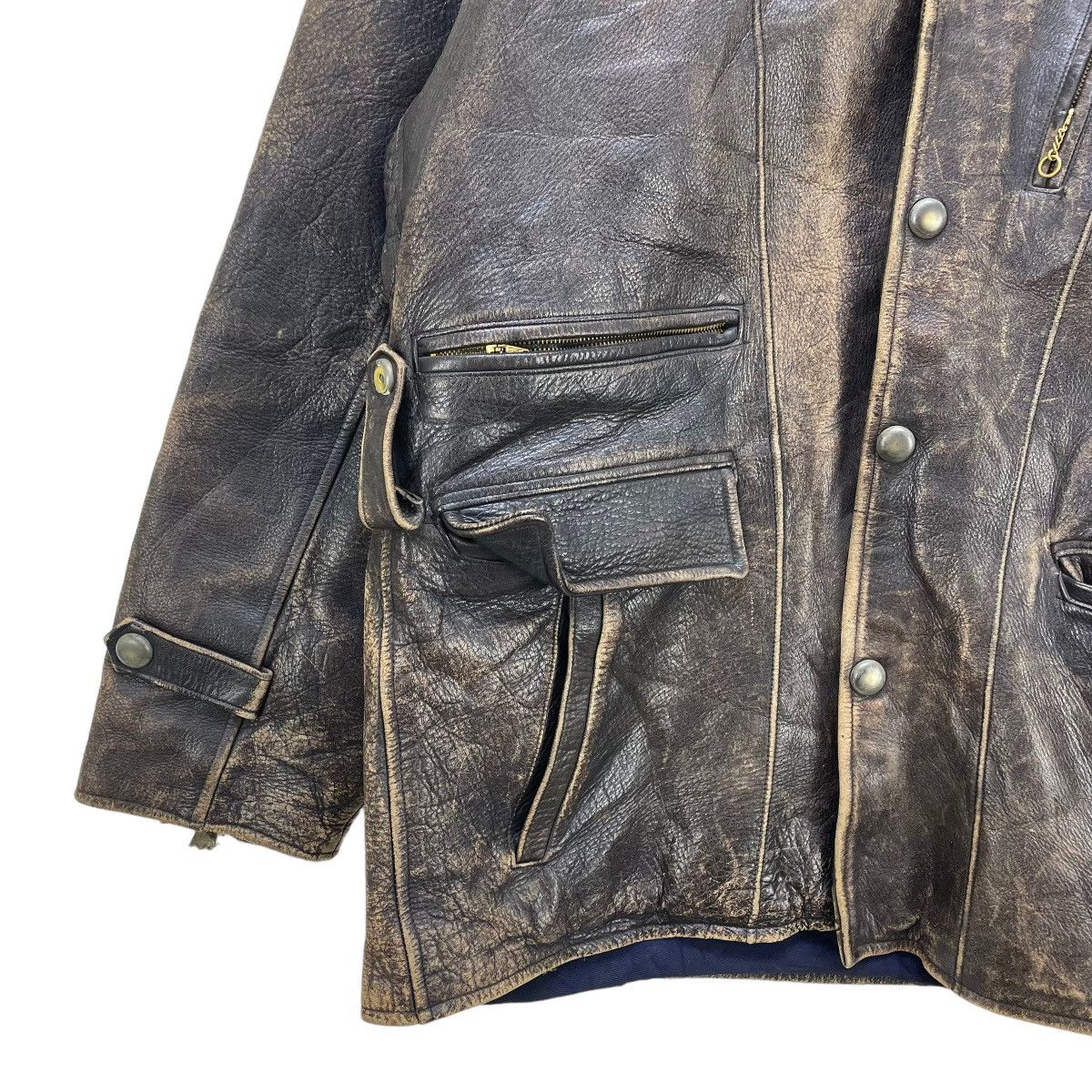 Japanese Brand Japanese Brand Cow Hide Leather Jacket Size US M / EU 48-50 / 2 - 4 Thumbnail