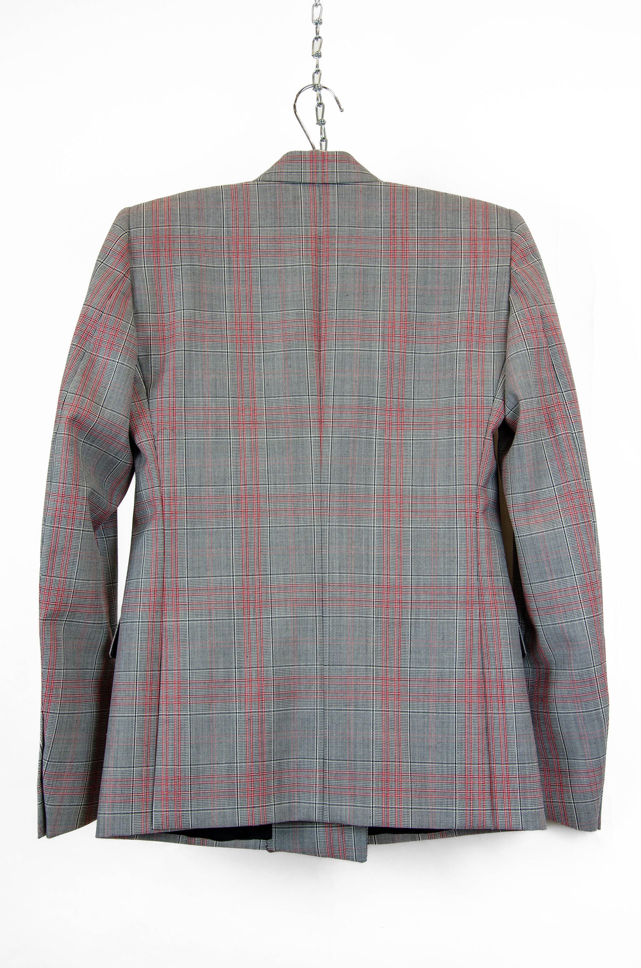 MCM MCM Check Double Breasted Blazer – Size 38 Size XS / US 0-2 / IT 36-38 - 2 Thumbnail
