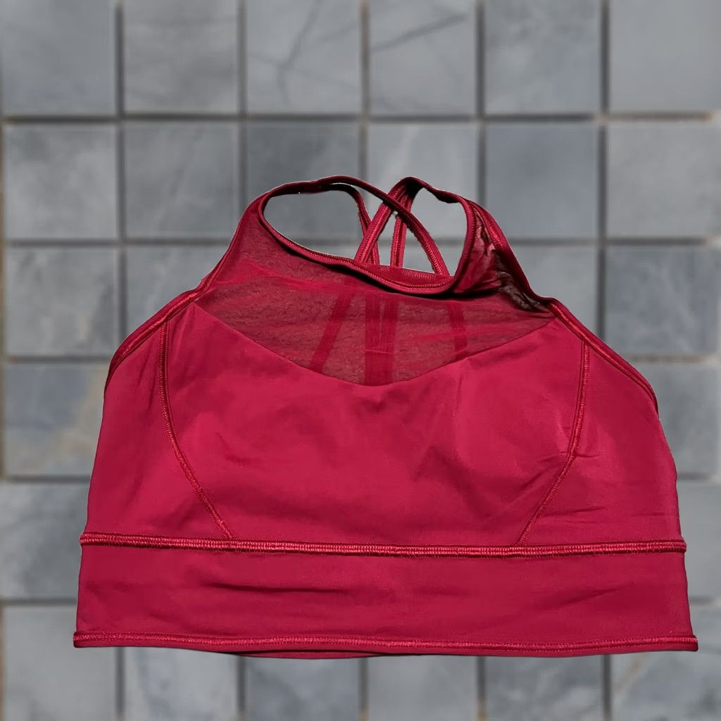 Lululemon Lululemon Sports Bra Red M Size ONE SIZE - 1 Thumbnail