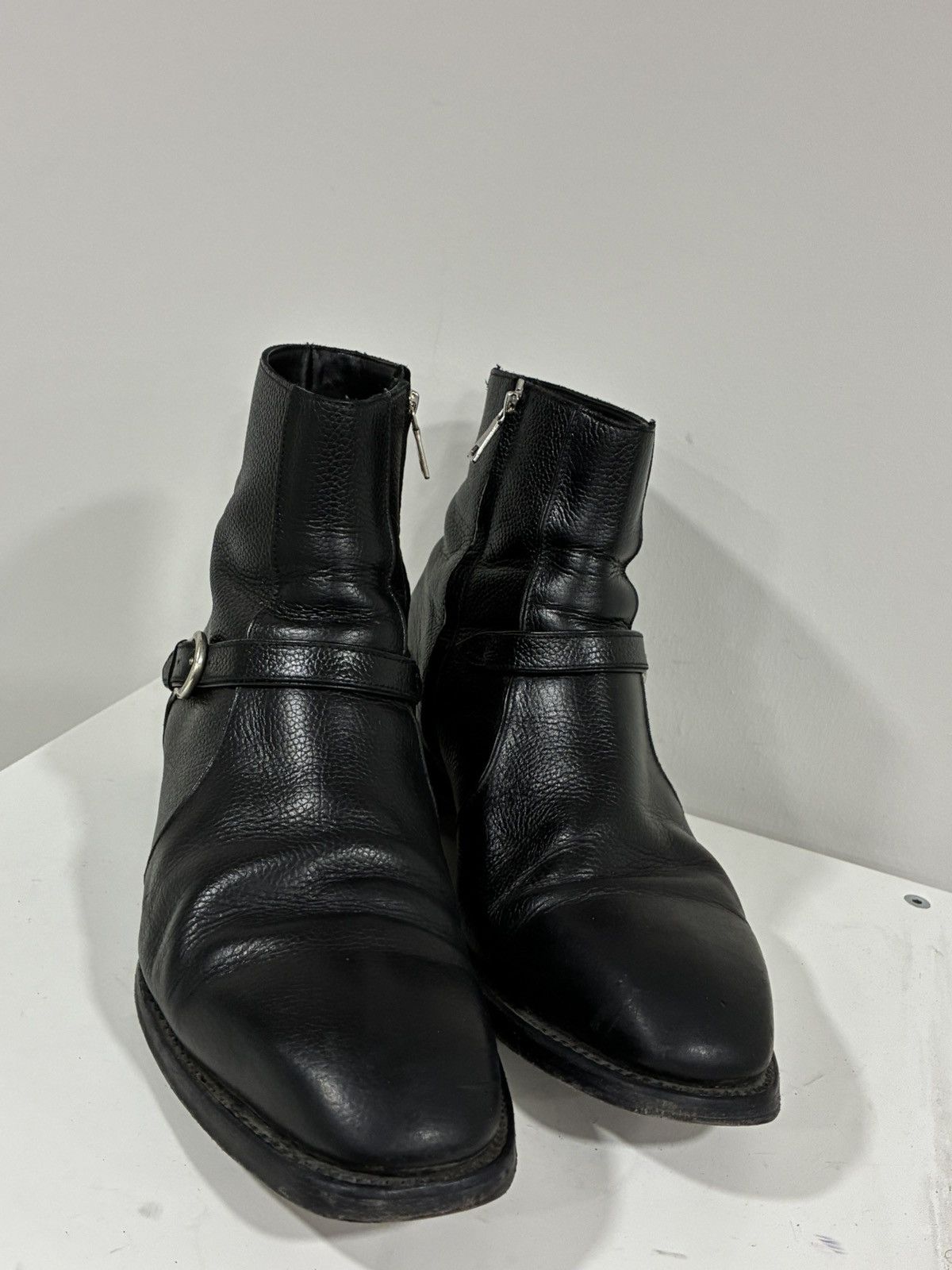 John Varvatos Regent Buckle Boot 12 Size US 12 / EU 45 - 4 Thumbnail