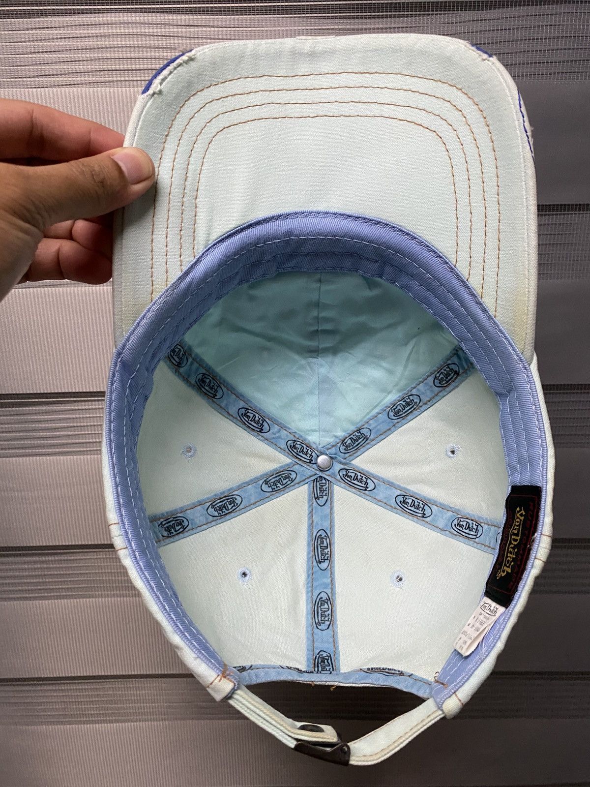 Vintage × Von Dutch 🔥 Vintage Von Dutch Hat Distressed 🔥 Size ONE SIZE - 5 Thumbnail