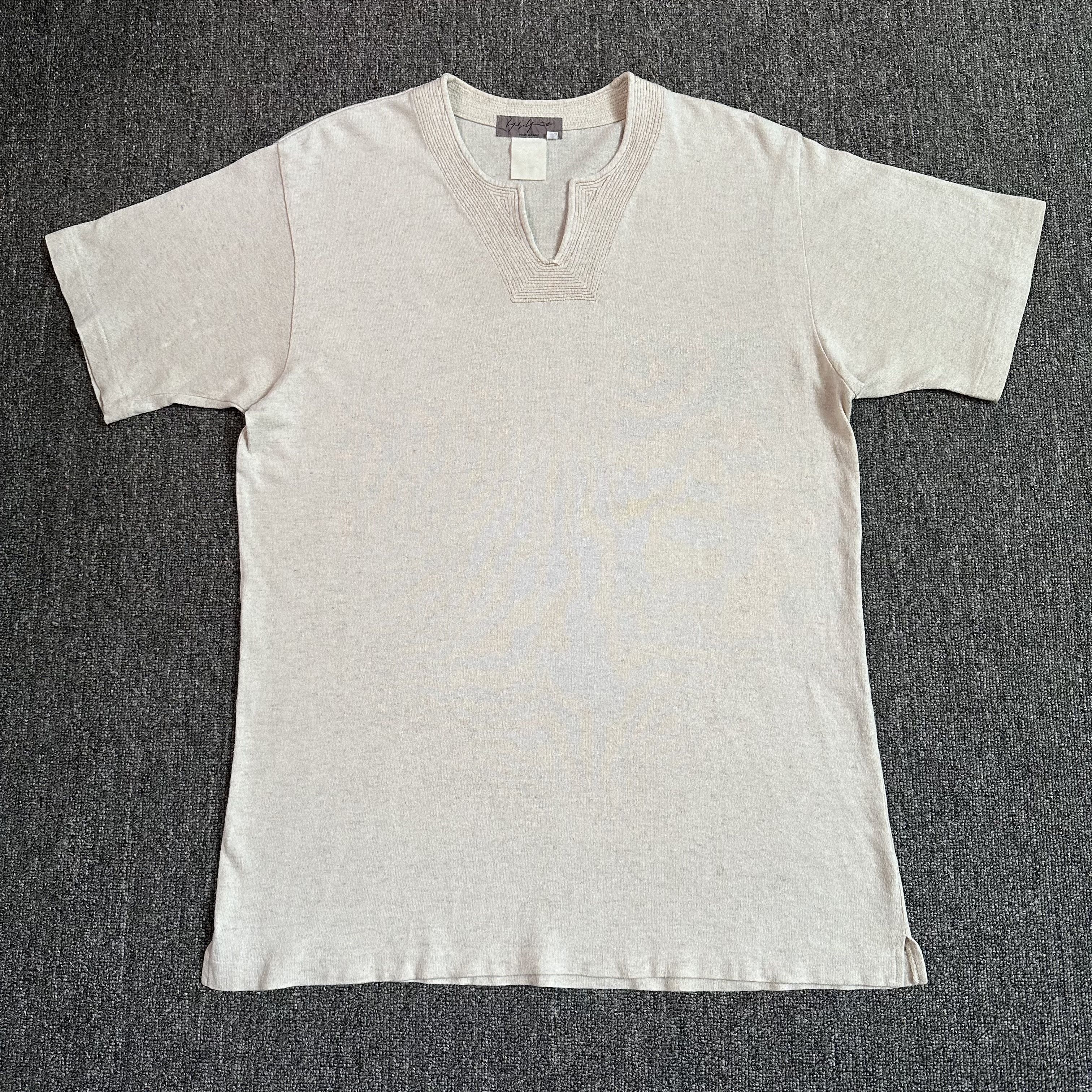 Yohji Yamamoto Yohji Yamamoto Pour Homme Vneck Size US M / EU 48-50 / 2 - 1 Thumbnail