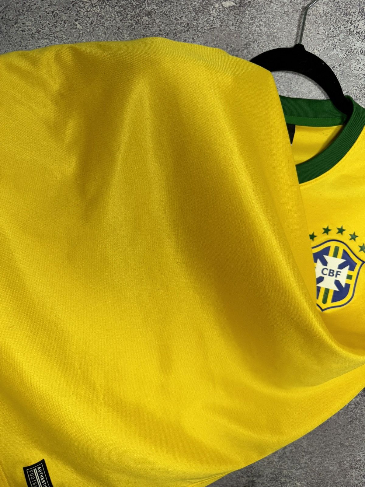Nike Brazil National Team 2014 Nike Home Soccer Jersey Blokcore Size US M / EU 48-50 / 2 - 12 Thumbnail