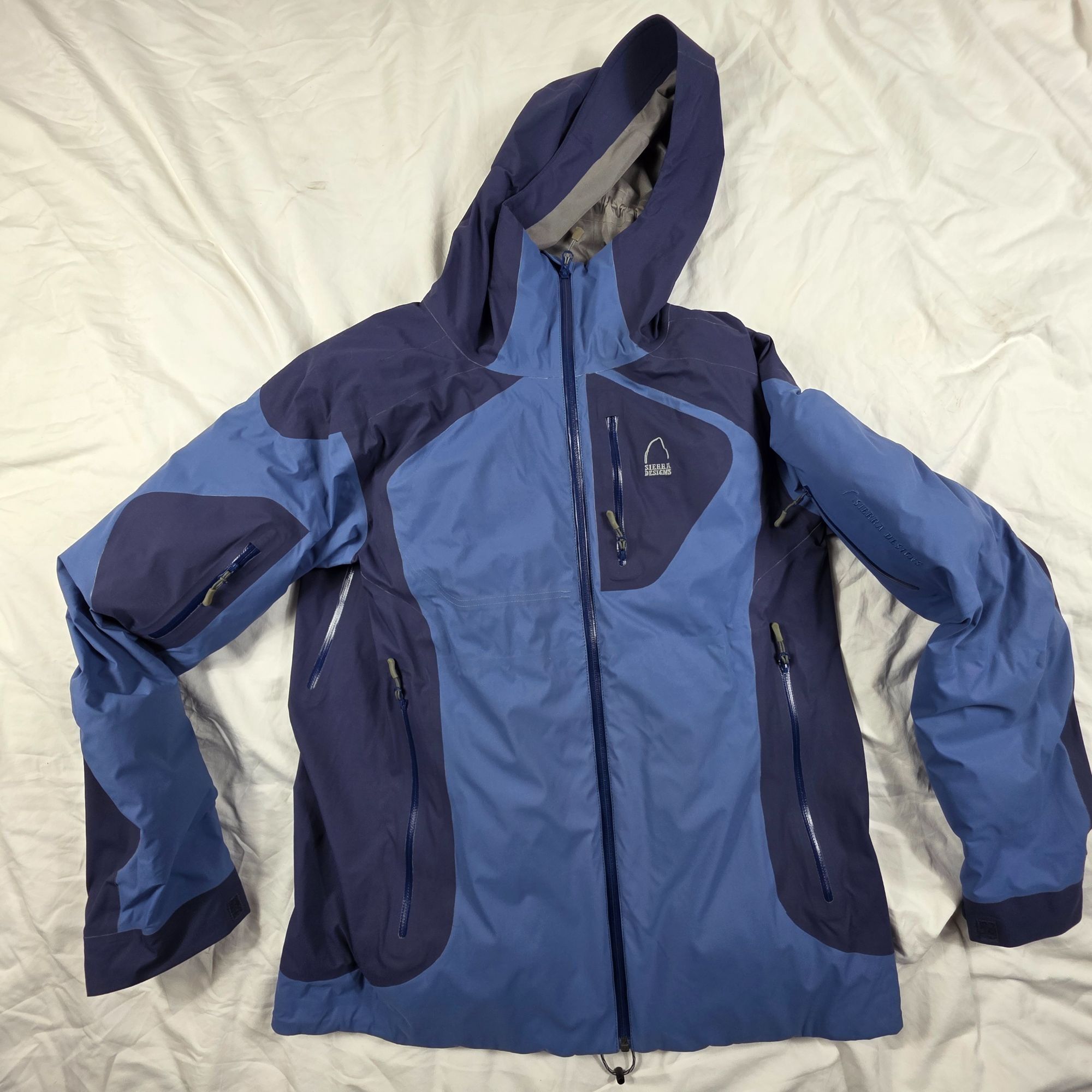 Sierra Designs Sierra Designs Down Jacket Mens Size L Waterproof Blue Puffe Size US L / EU 52-54 / 3 - 1 Thumbnail
