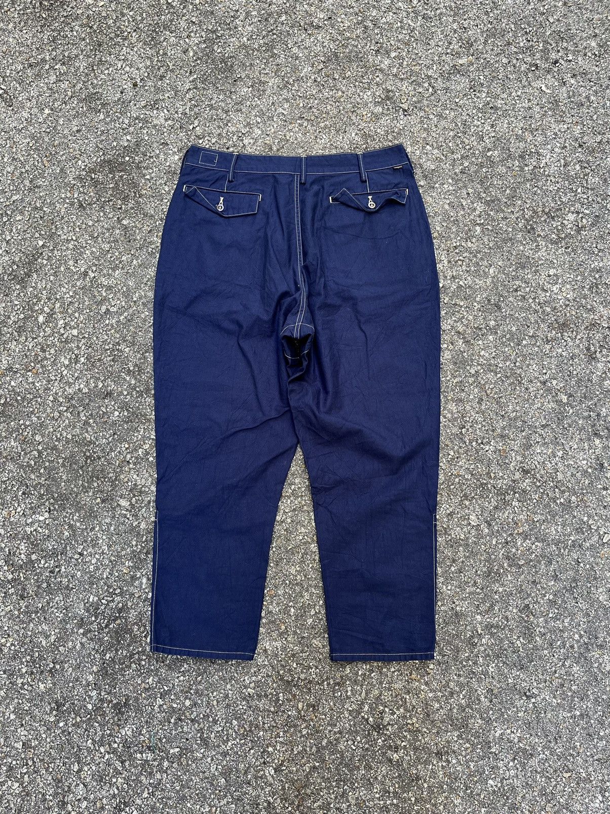 Orslow Orslow French Work Pants Navy Blue Size 3 Size US 32 / EU 48 - 9 Thumbnail