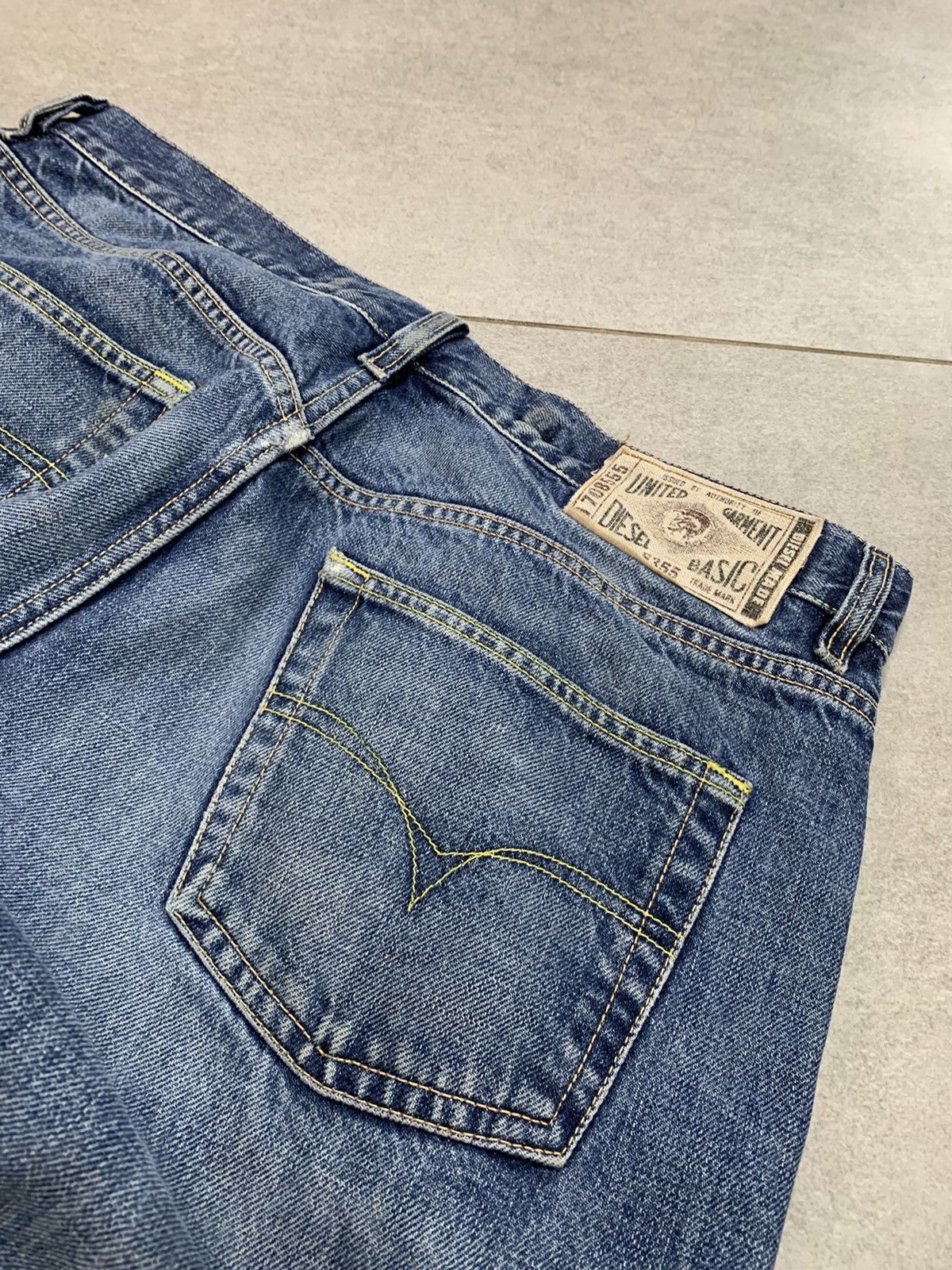 Diesel Y2k 2000s Vintage Diesel faded blue Denim wide leg Jeans Size US 32 / EU 48 - 6 Thumbnail