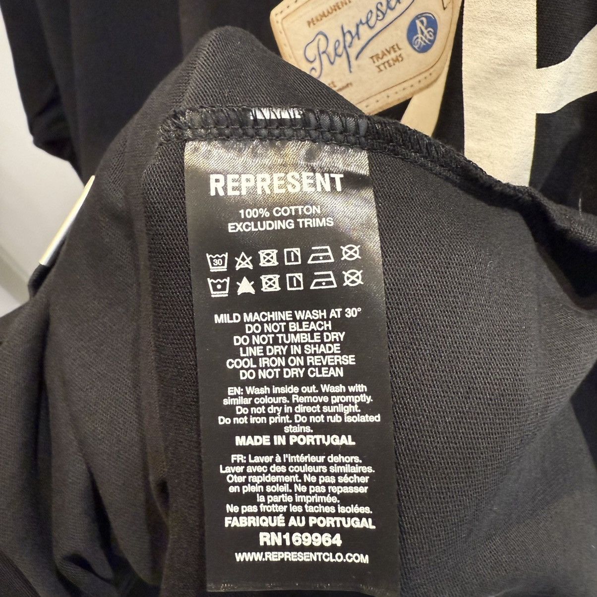 Represent Clo. Represent Luggage Tag Tee Size US M / EU 48-50 / 2 - 5 Thumbnail
