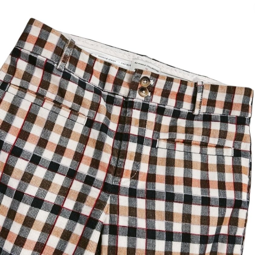 Anthropologie Anthropologie Checkered Corduroy Pants | Size 4 Size 27" / US 4 / IT 40 - 3 Thumbnail
