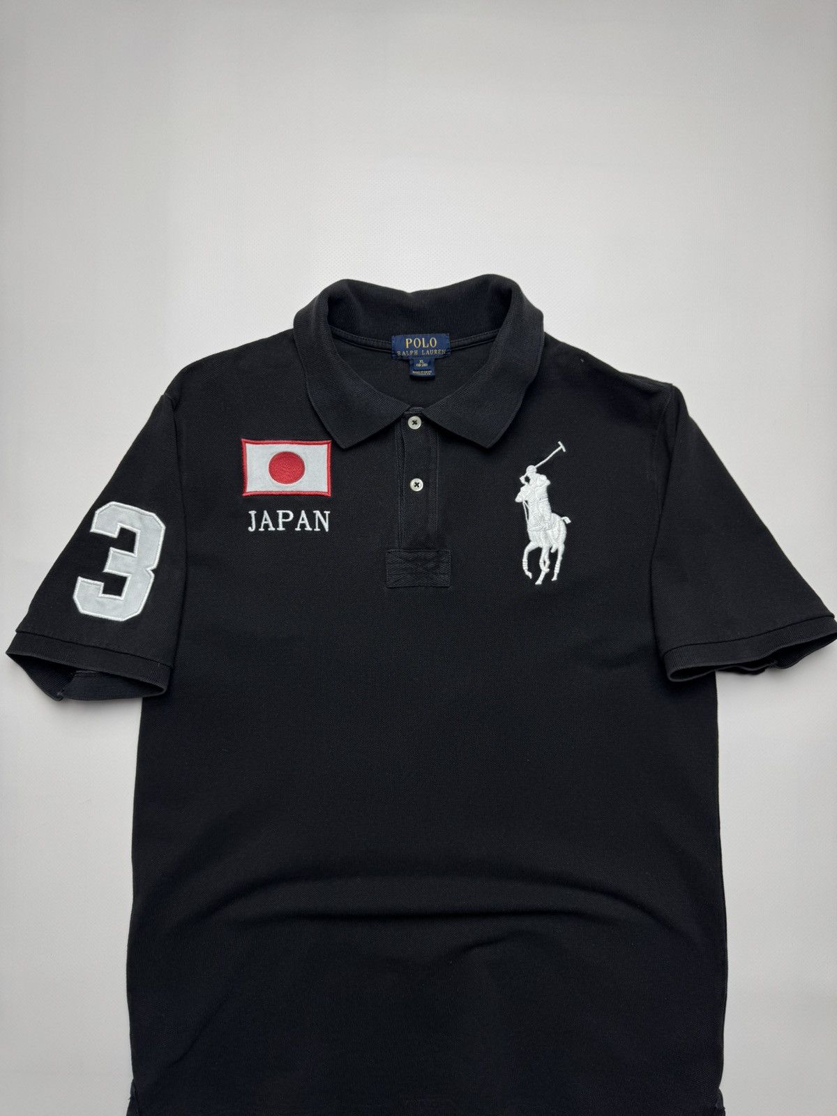 Polo Ralph Lauren Polo Ralph Lauren Japan Big Pony Polo Shirt - Black Size US L / EU 52-54 / 3 - 7 Thumbnail