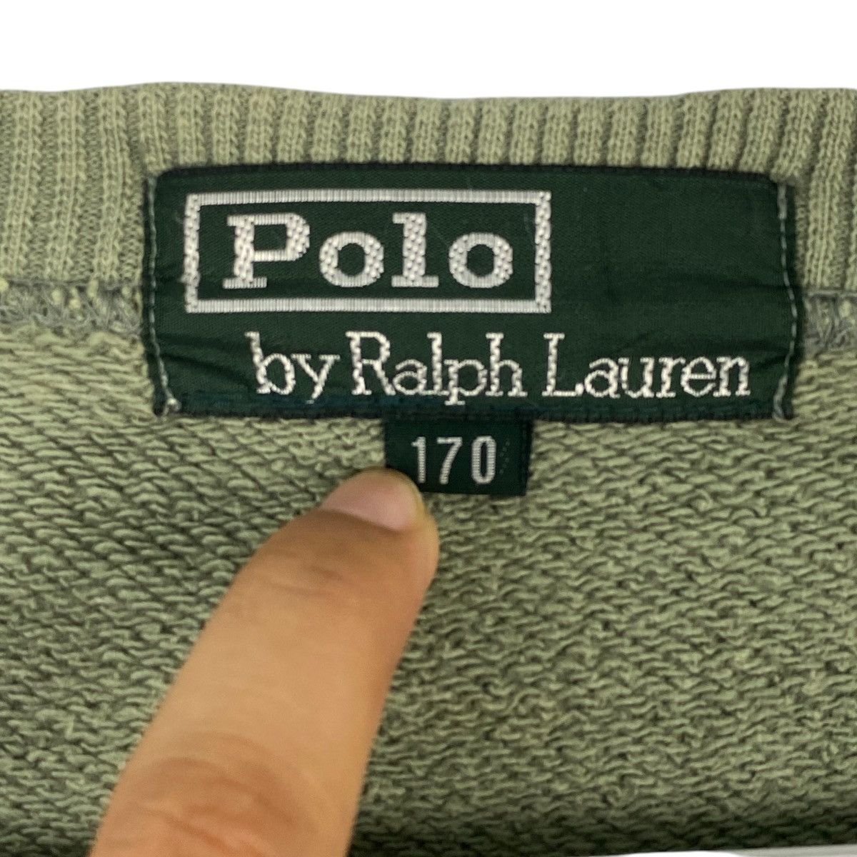 Polo Ralph Lauren Vintage Polo By Ralph Lauren Green Pullover Jumper Size M Size US M / EU 48-50 / 2 - 5 Thumbnail